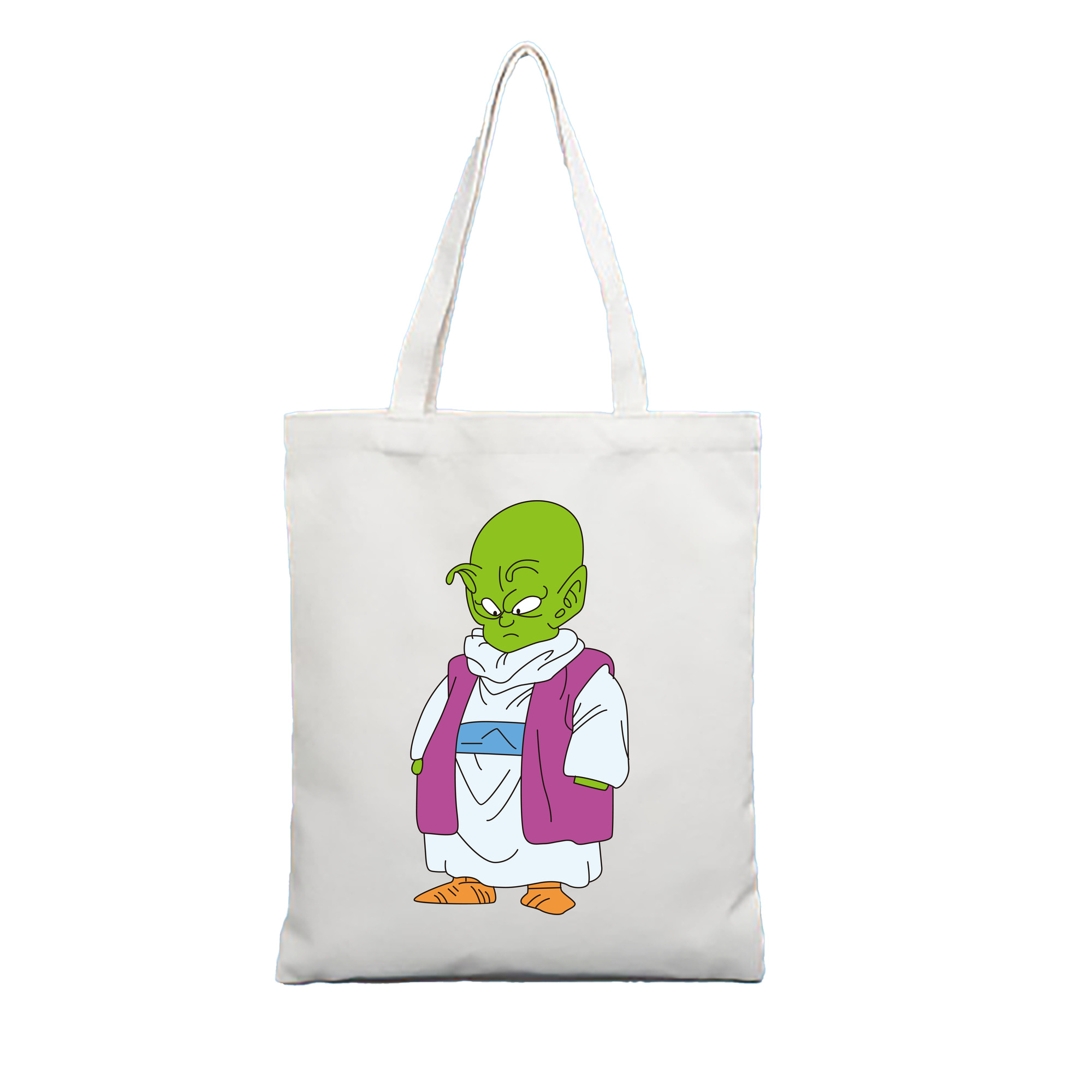 （画像用） ドラゴンボール ピッコロ DRAGON BALL Piccolo 縦型キャンバス生地手提げバッグ　トートバッグ