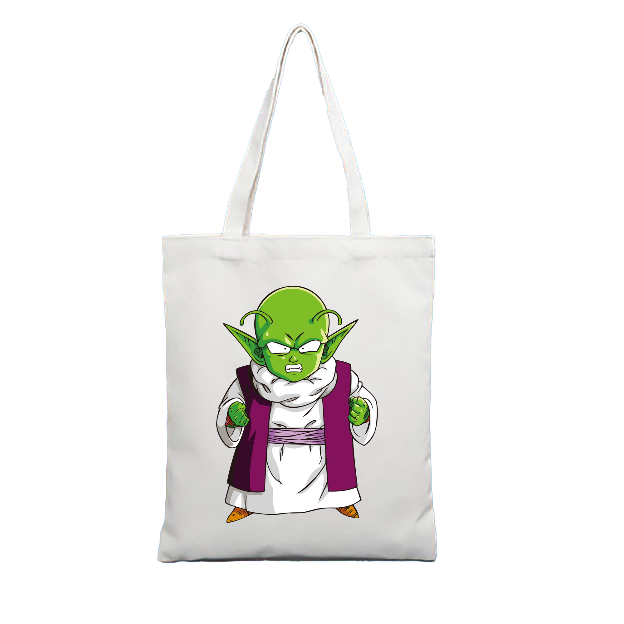 （画像用） ドラゴンボール ピッコロ DRAGON BALL Piccolo 縦型キャンバス生地手提げバッグ　トートバッグ