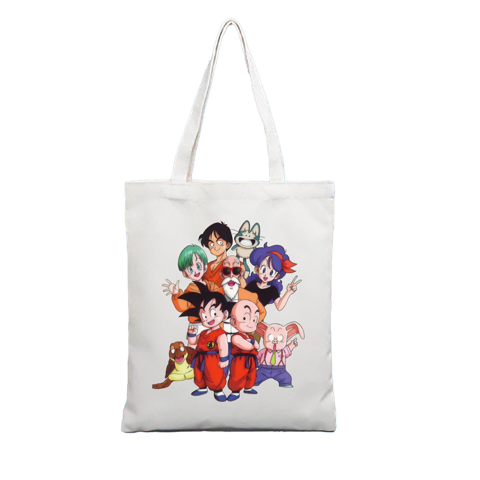 （画像用） ドラゴンボール DRAGON BALL 縦型キャンバス生地手提げバッグ　トートバッグ