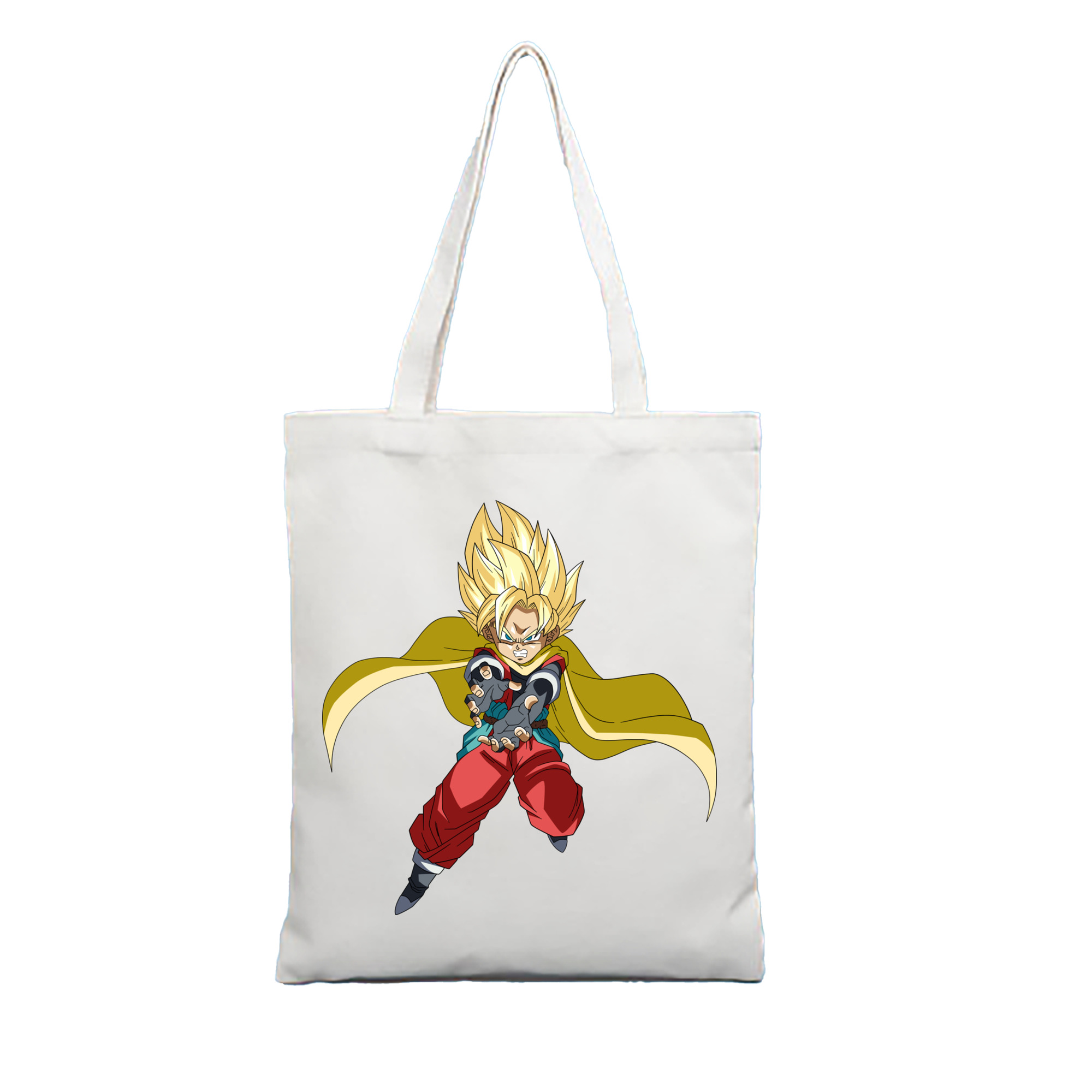 （画像用） ドラゴンボール DRAGON BALL 縦型キャンバス生地手提げバッグ　トートバッグ
