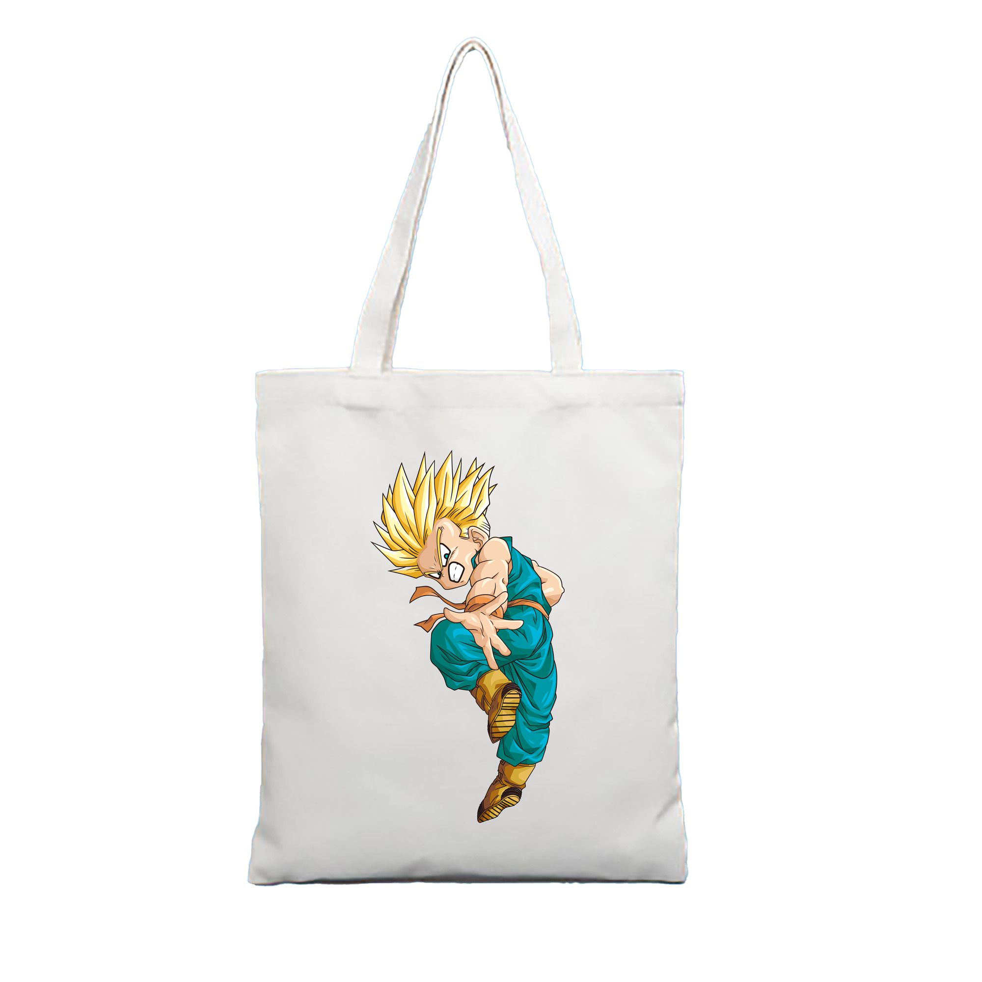 （画像用） ドラゴンボール DRAGON BALL 縦型キャンバス生地手提げバッグ　トートバッグ