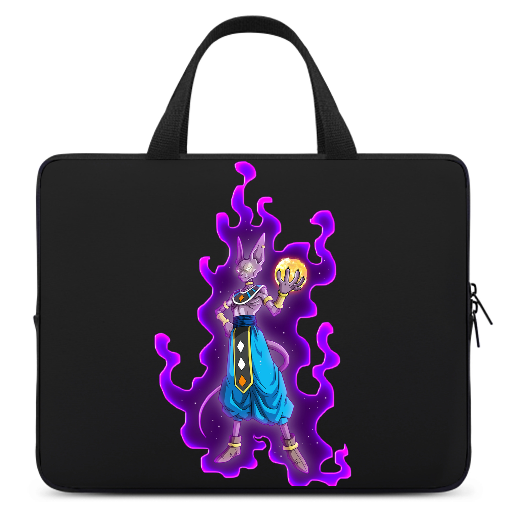（画像用） ドラゴンボール ビルス 破壊神ビルス DRAGON BALL Beerus Birusu 手提げノートパソコンバッグ