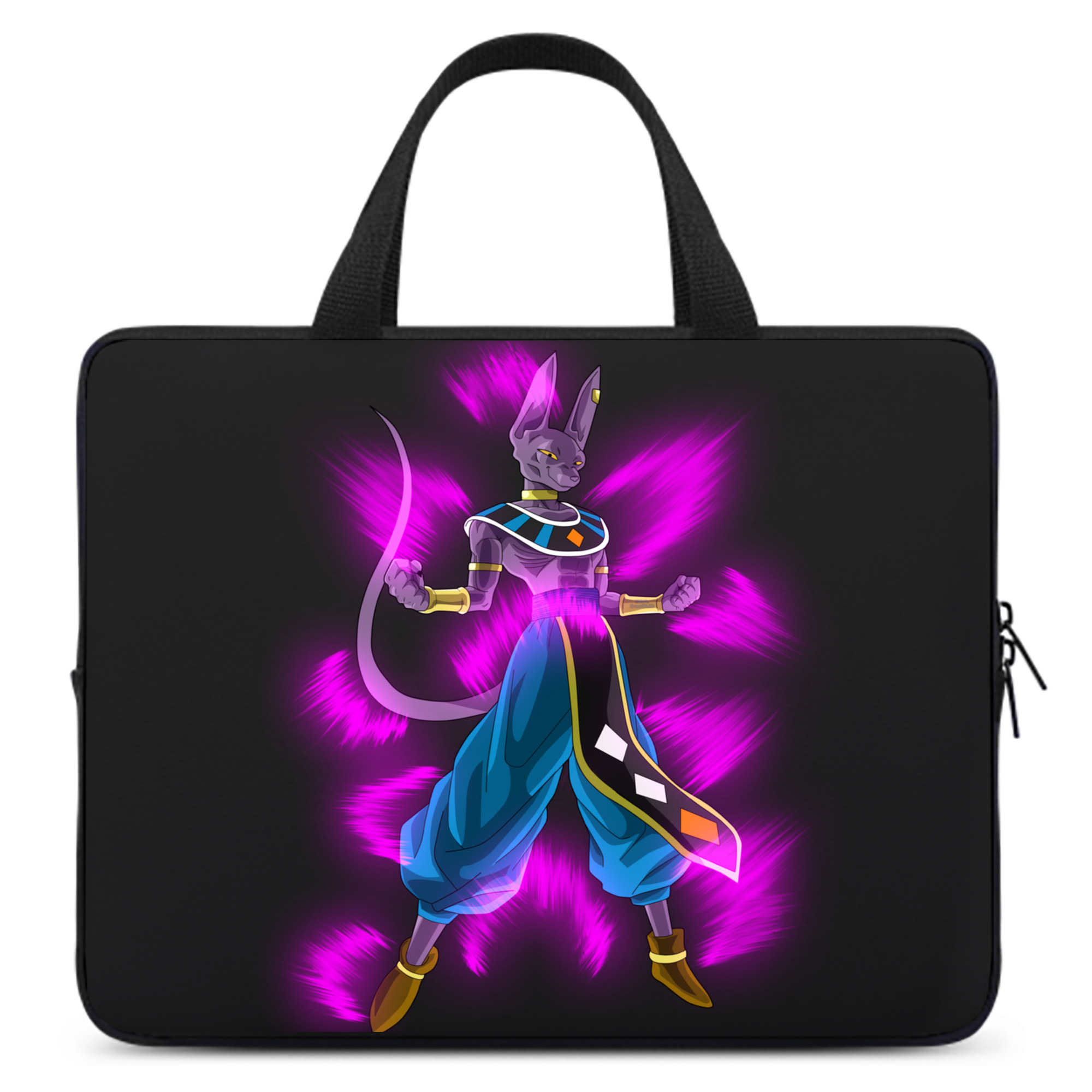 （画像用） ドラゴンボール ビルス 破壊神ビルス DRAGON BALL Beerus Birusu 手提げノートパソコンバッグ