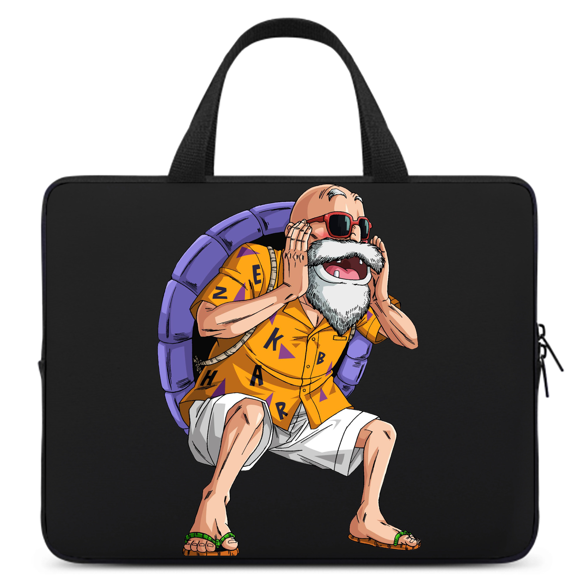 （画像用） ドラゴンボール 亀仙人（かめせんにん） DRAGON BALL Master Roshi Kame Sennin 手提げノートパソコンバッグ