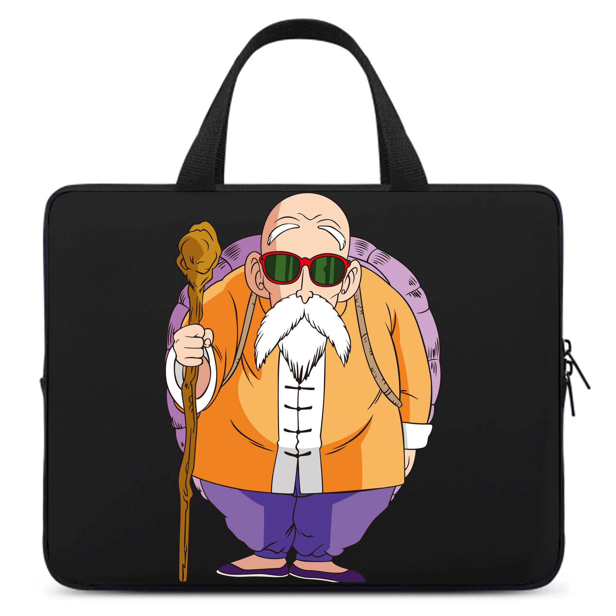 （画像用） ドラゴンボール 亀仙人（かめせんにん） DRAGON BALL Master Roshi Kame Sennin 手提げノートパソコンバッグ