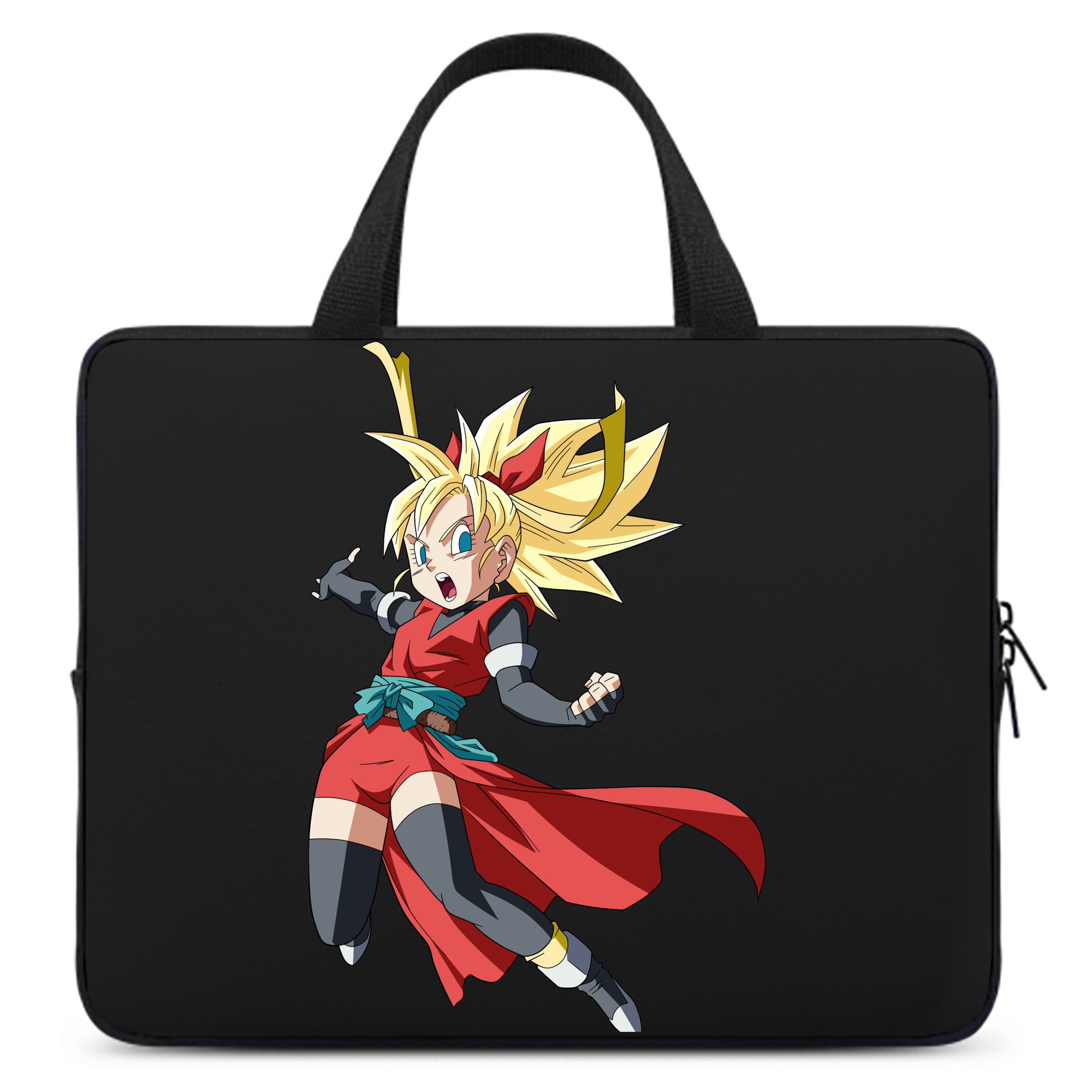 （画像用） ドラゴンボール カリフラ DRAGON BALL Caulifla 手提げノートパソコンバッグ