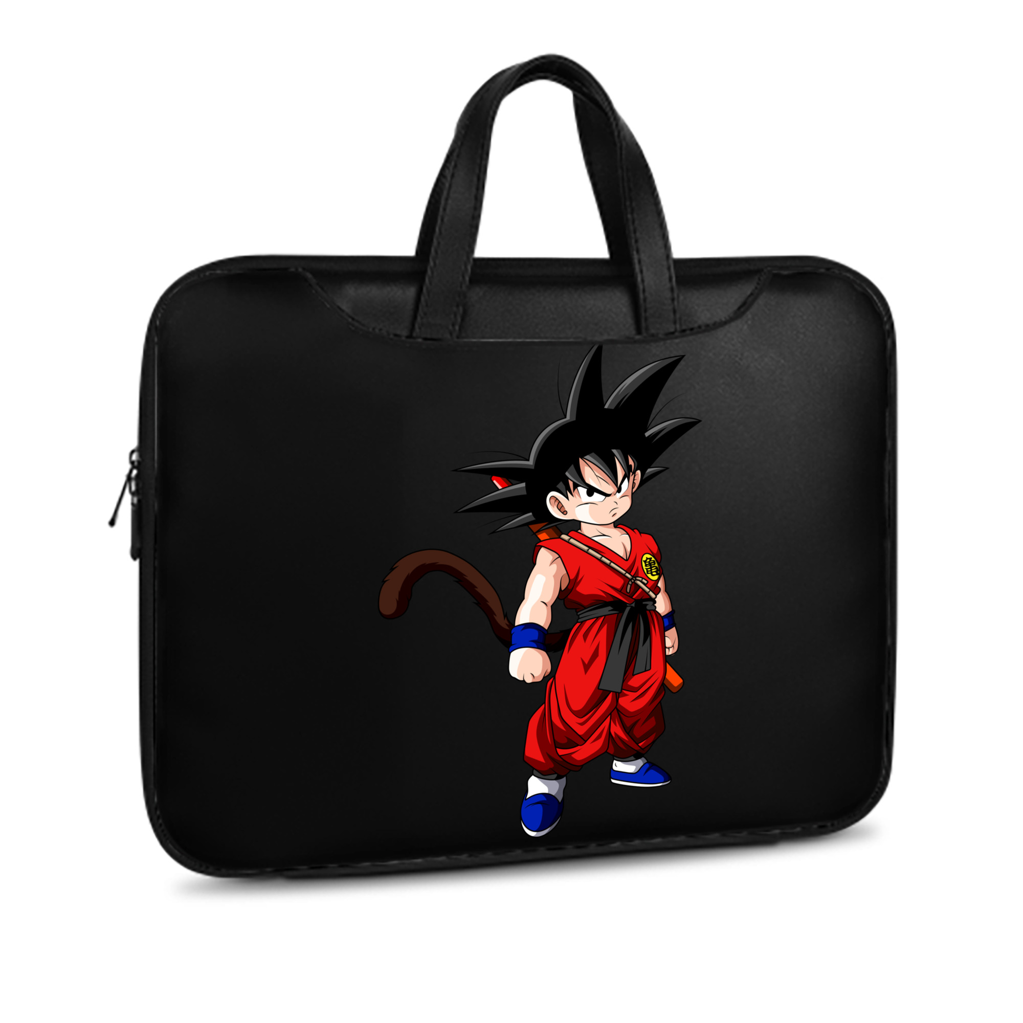 （画像用） ドラゴンボール 孫悟空（そん ごくう）Son Goku カカロット DRAGON BALL Kakarotto レザーラップトップバッグ　ノートパソコンケース