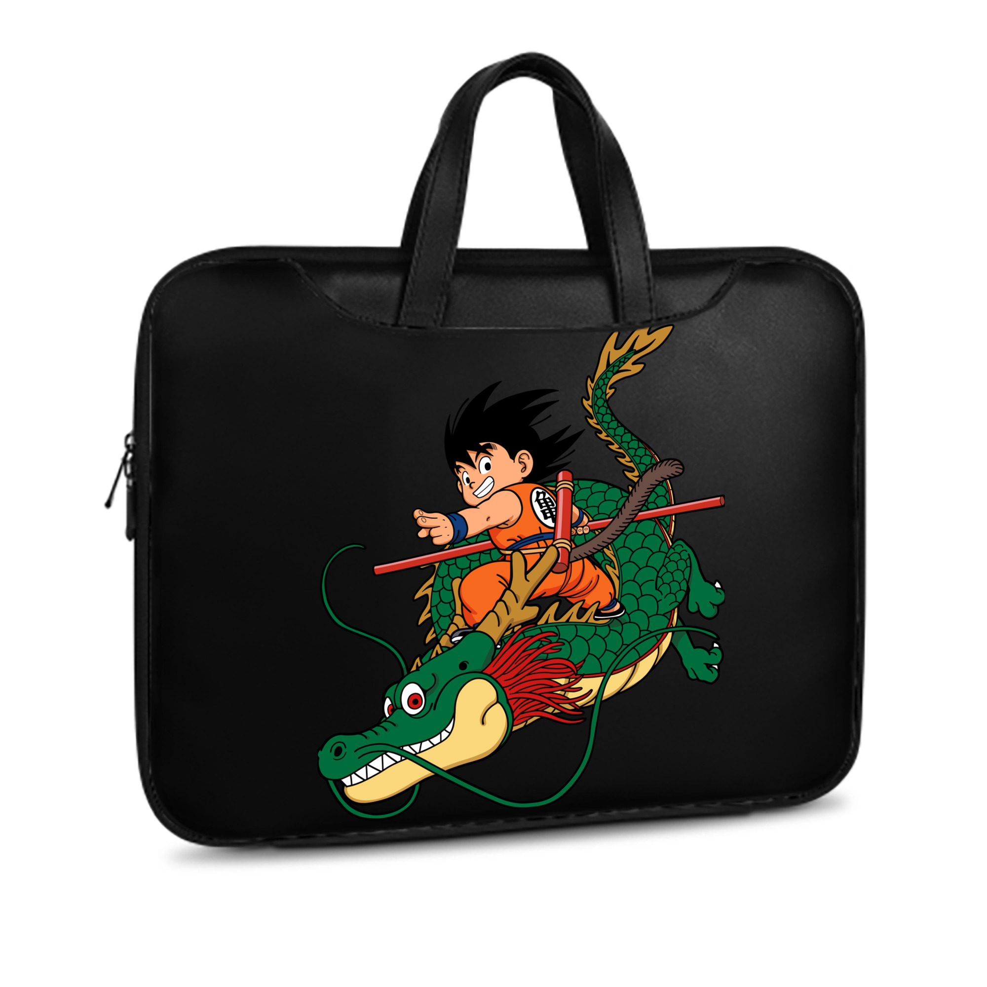 （画像用） ドラゴンボール 孫悟空（そん ごくう）Son Goku カカロット DRAGON BALL Kakarotto レザーラップトップバッグ　ノートパソコンケース