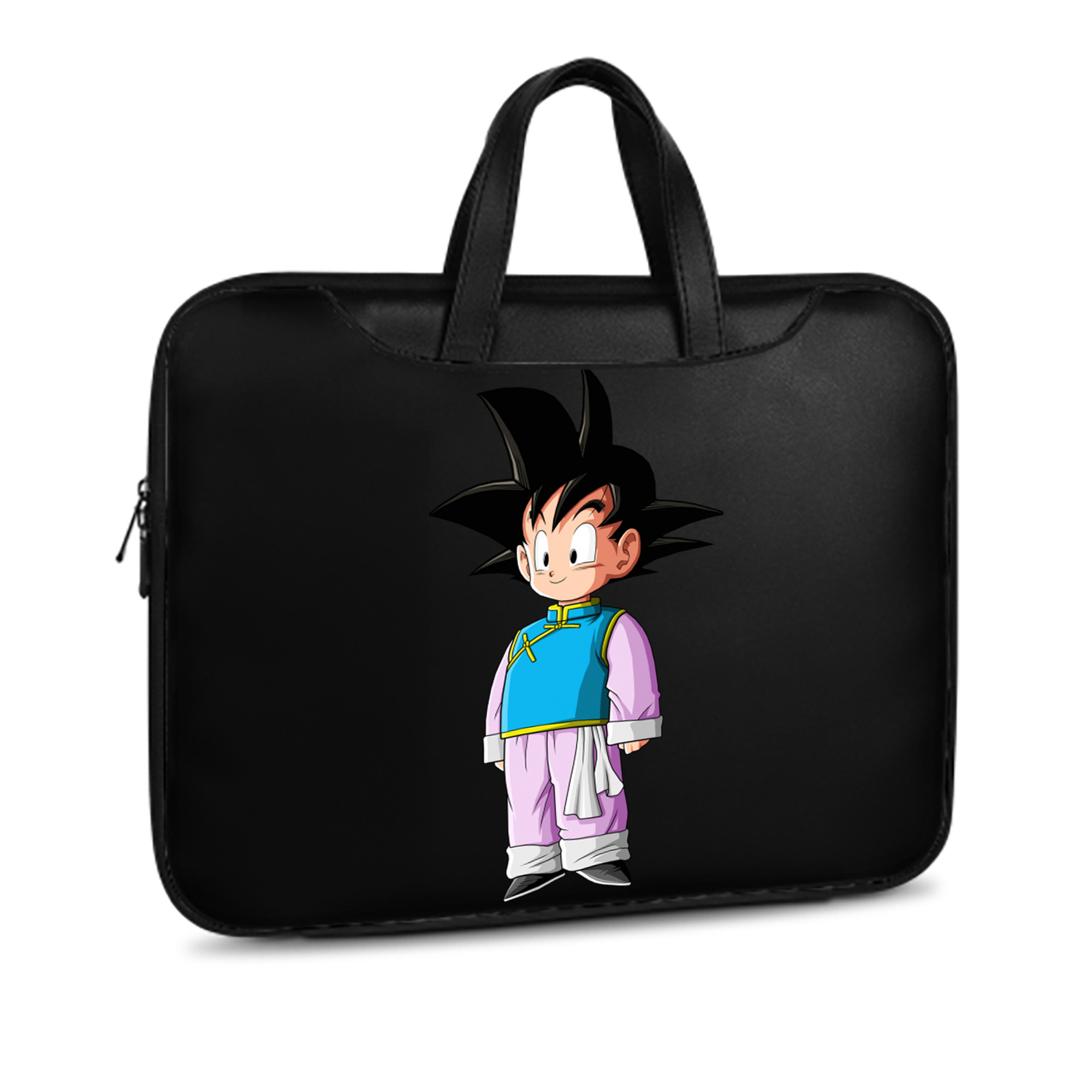 （画像用） ドラゴンボール 孫悟空（そん ごくう）Son Goku カカロット DRAGON BALL Kakarotto レザーラップトップバッグ　ノートパソコンケース