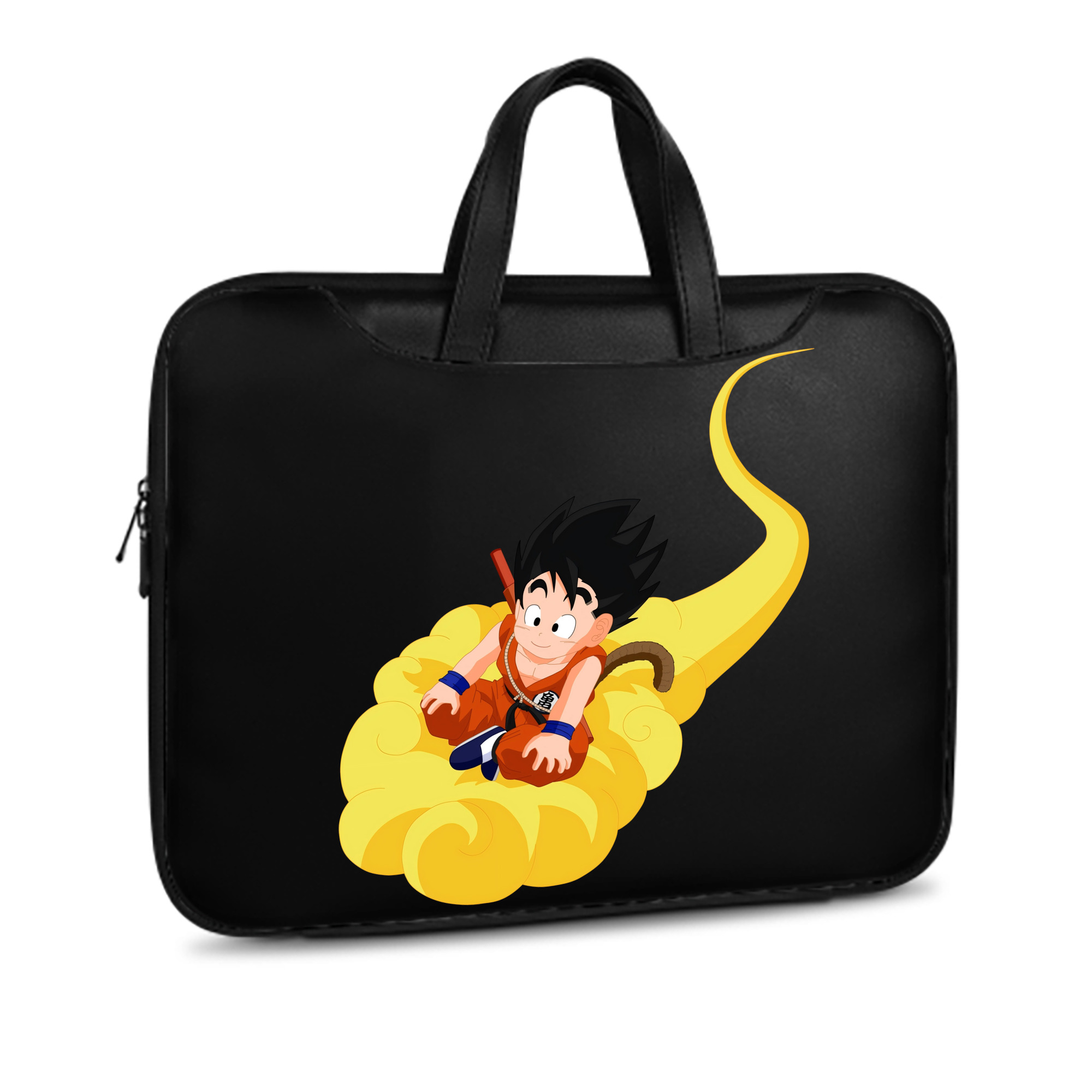 （画像用） ドラゴンボール 孫悟空（そん ごくう）Son Goku カカロット DRAGON BALL Kakarotto レザーラップトップバッグ　ノートパソコンケース