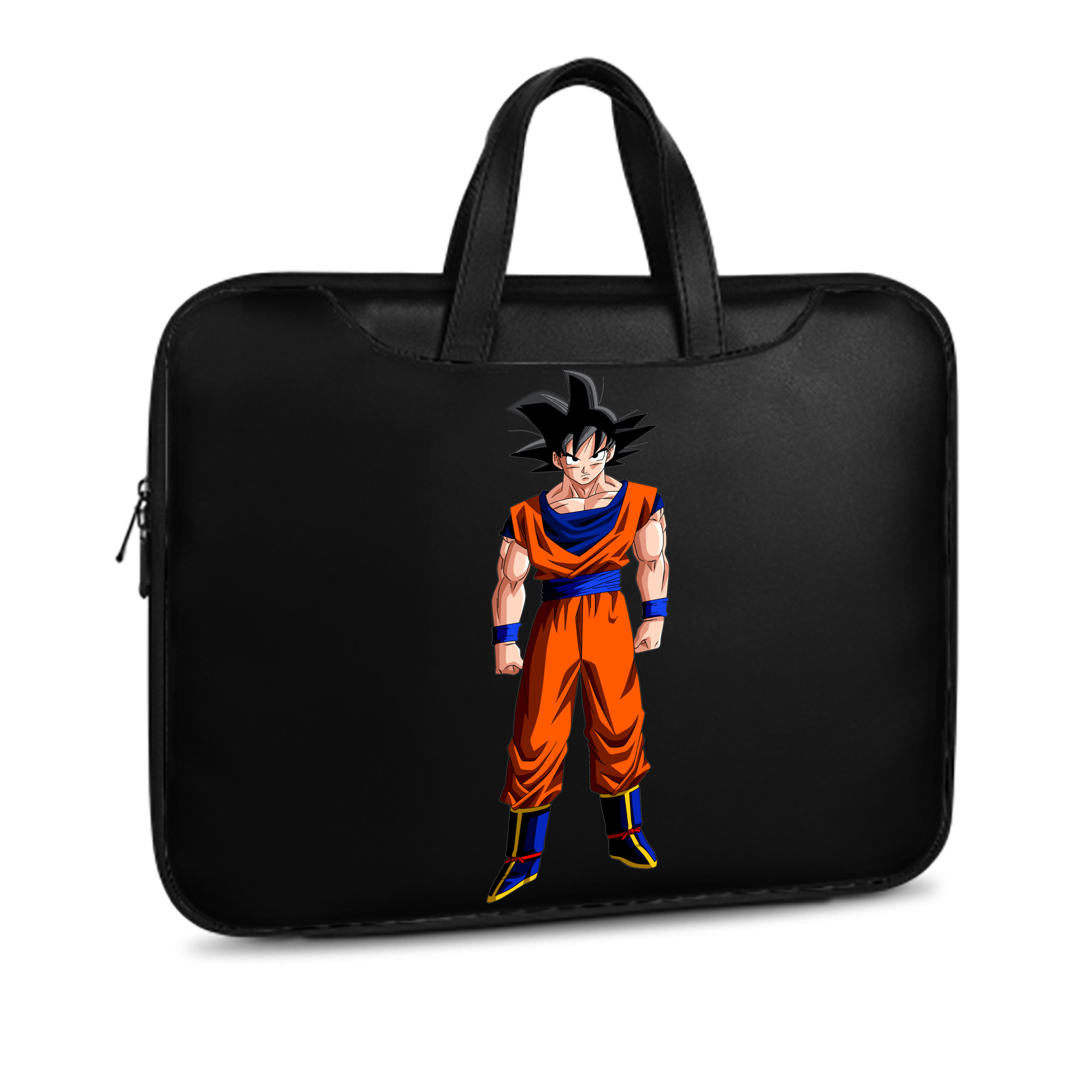 （画像用） ドラゴンボール 孫悟空（そん ごくう）Son Goku カカロット DRAGON BALL Kakarotto レザーラップトップバッグ　ノートパソコンケース