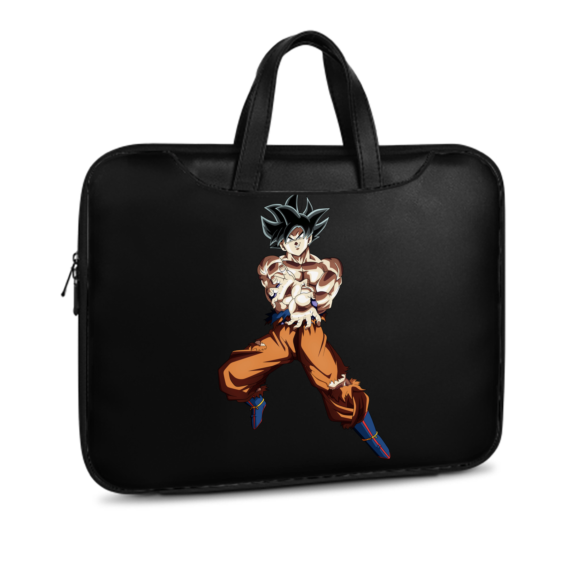 （画像用） ドラゴンボール 孫悟空（そん ごくう）Son Goku カカロット DRAGON BALL Kakarotto レザーラップトップバッグ　ノートパソコンケース