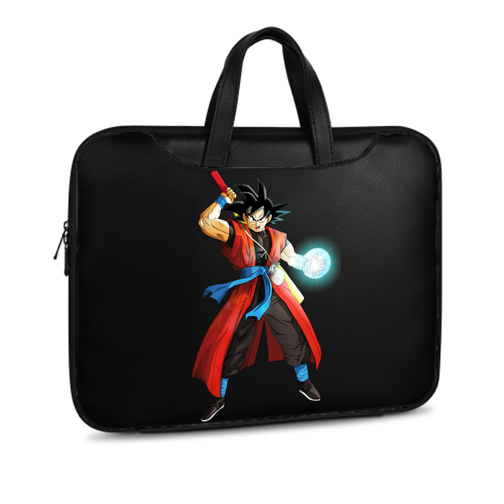 （画像用） ドラゴンボール 孫悟空（そん ごくう）Son Goku カカロット DRAGON BALL Kakarotto レザーラップトップバッグ　ノートパソコンケース