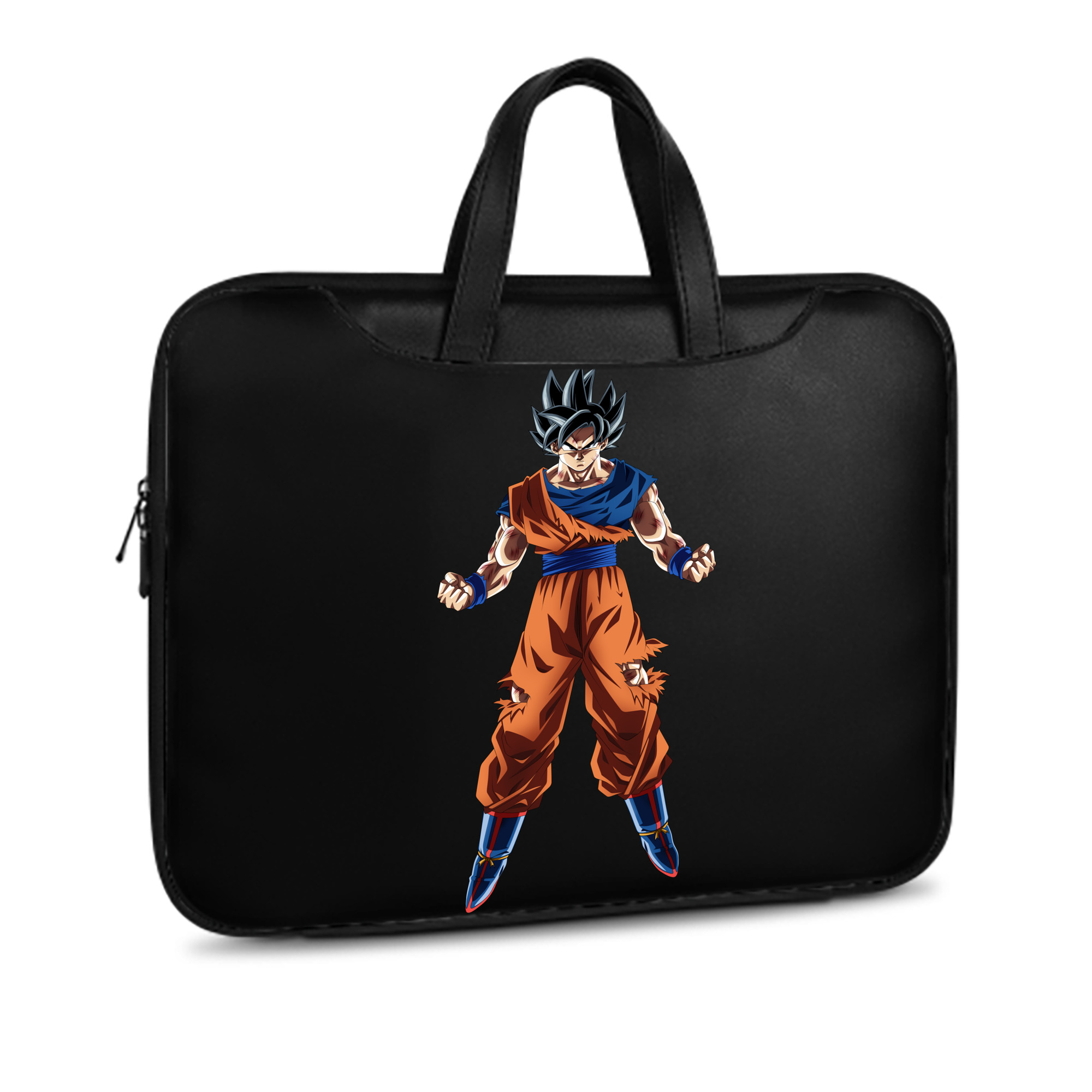 （画像用） ドラゴンボール 孫悟空（そん ごくう）Son Goku カカロット DRAGON BALL Kakarotto レザーラップトップバッグ　ノートパソコンケース