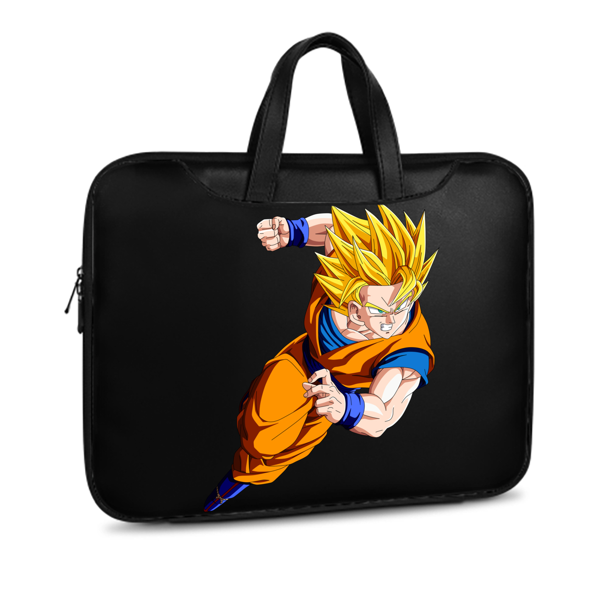 （画像用） ドラゴンボール 孫悟空（そん ごくう）Son Goku カカロット DRAGON BALL Kakarotto レザーラップトップバッグ　ノートパソコンケース