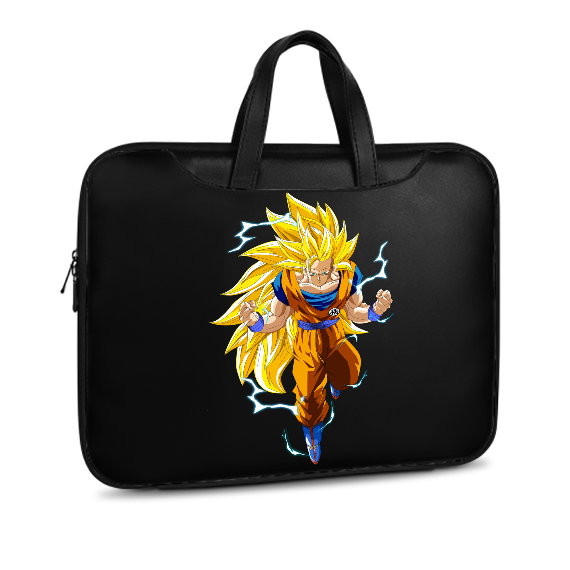 （画像用） ドラゴンボール 孫悟空（そん ごくう）Son Goku カカロット DRAGON BALL Kakarotto レザーラップトップバッグ　ノートパソコンケース
