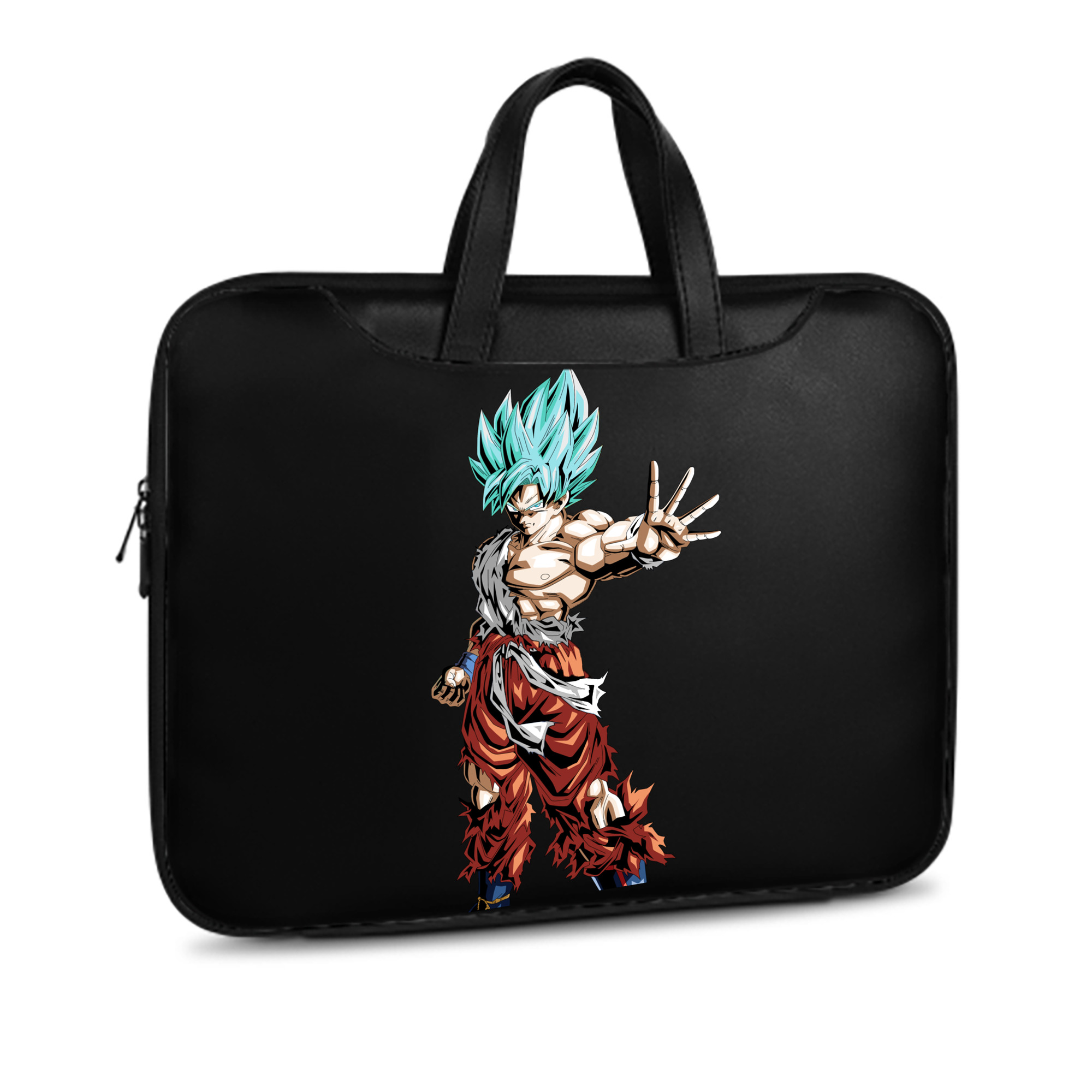 （画像用） ドラゴンボール 孫悟空（そん ごくう）Son Goku カカロット DRAGON BALL Kakarotto レザーラップトップバッグ　ノートパソコンケース