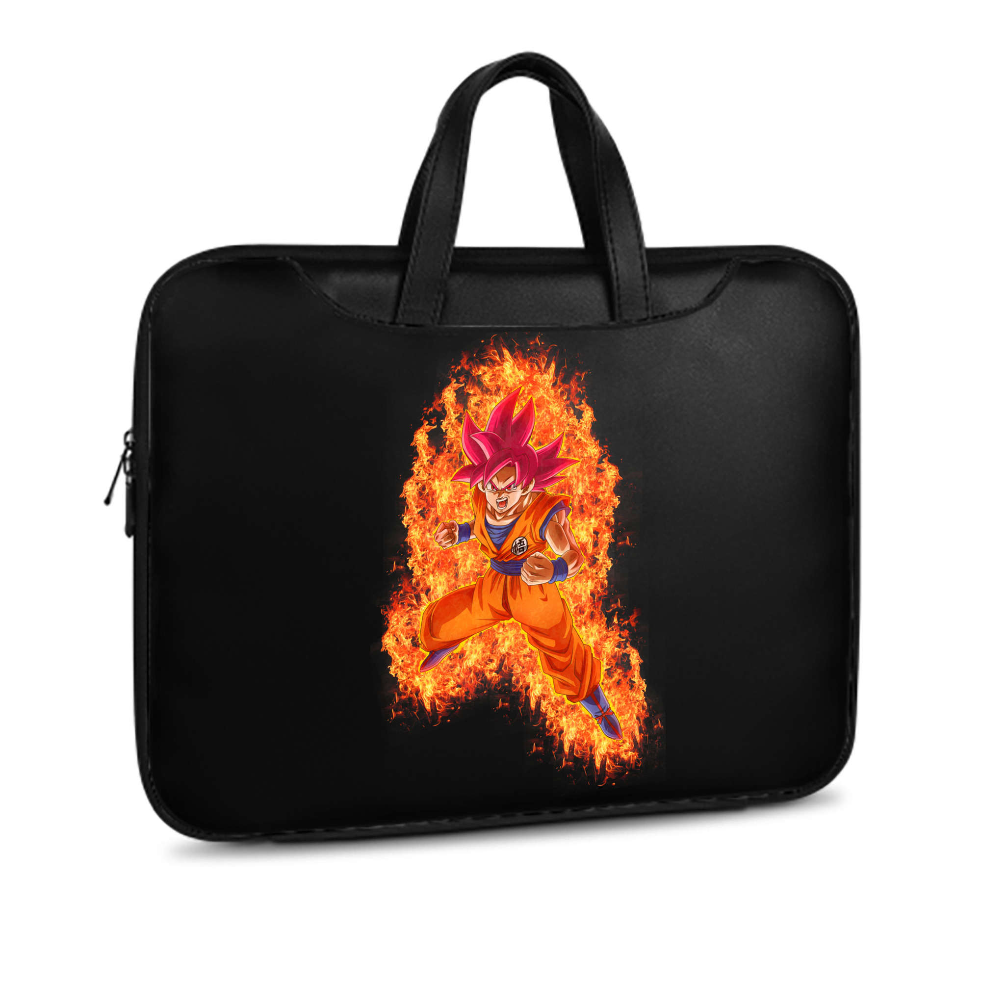 （画像用） ドラゴンボール 孫悟空（そん ごくう）Son Goku カカロット DRAGON BALL Kakarotto レザーラップトップバッグ　ノートパソコンケース