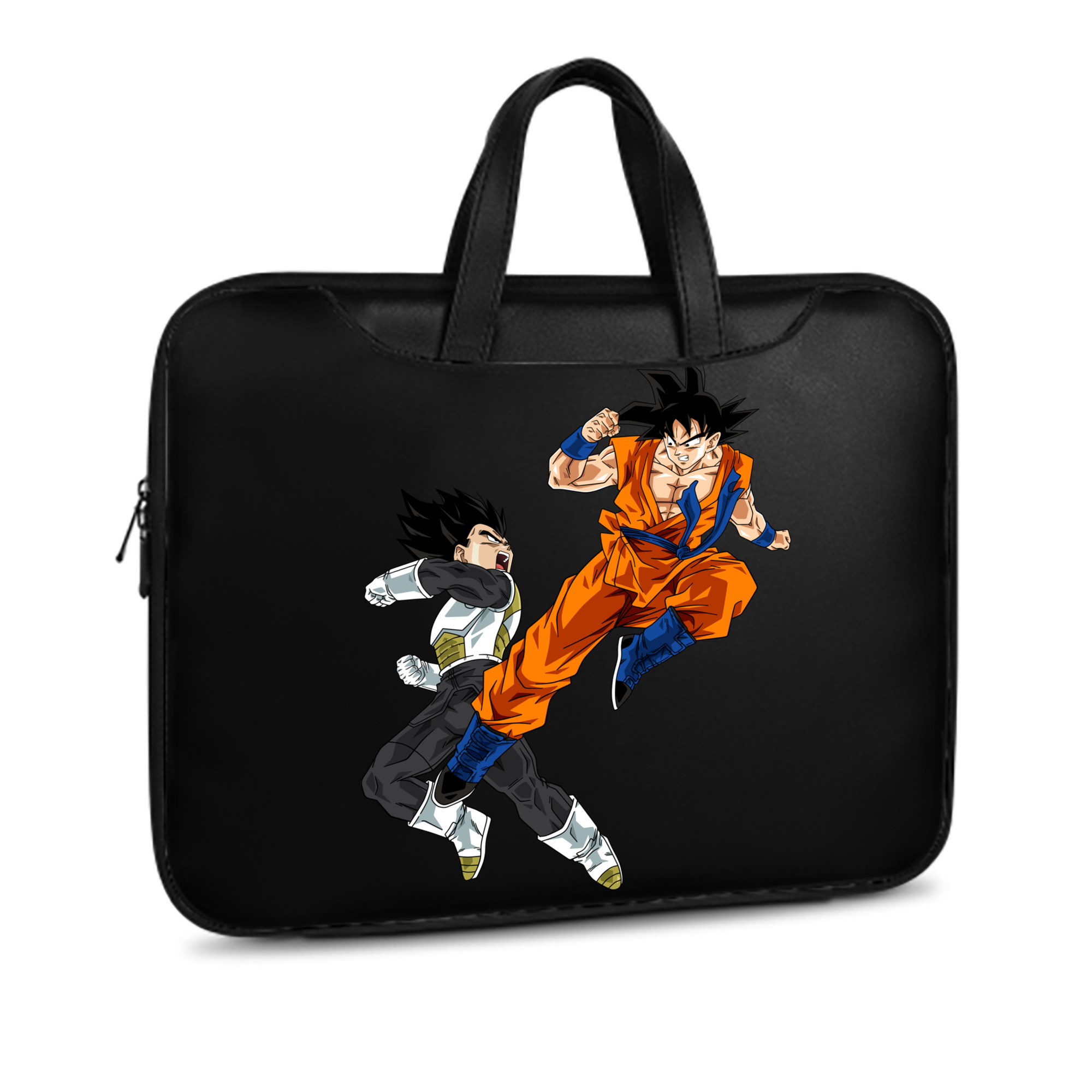 （画像用） ドラゴンボール 孫悟空（そん ごくう）Son Goku カカロット DRAGON BALL Kakarotto レザーラップトップバッグ　ノートパソコンケース