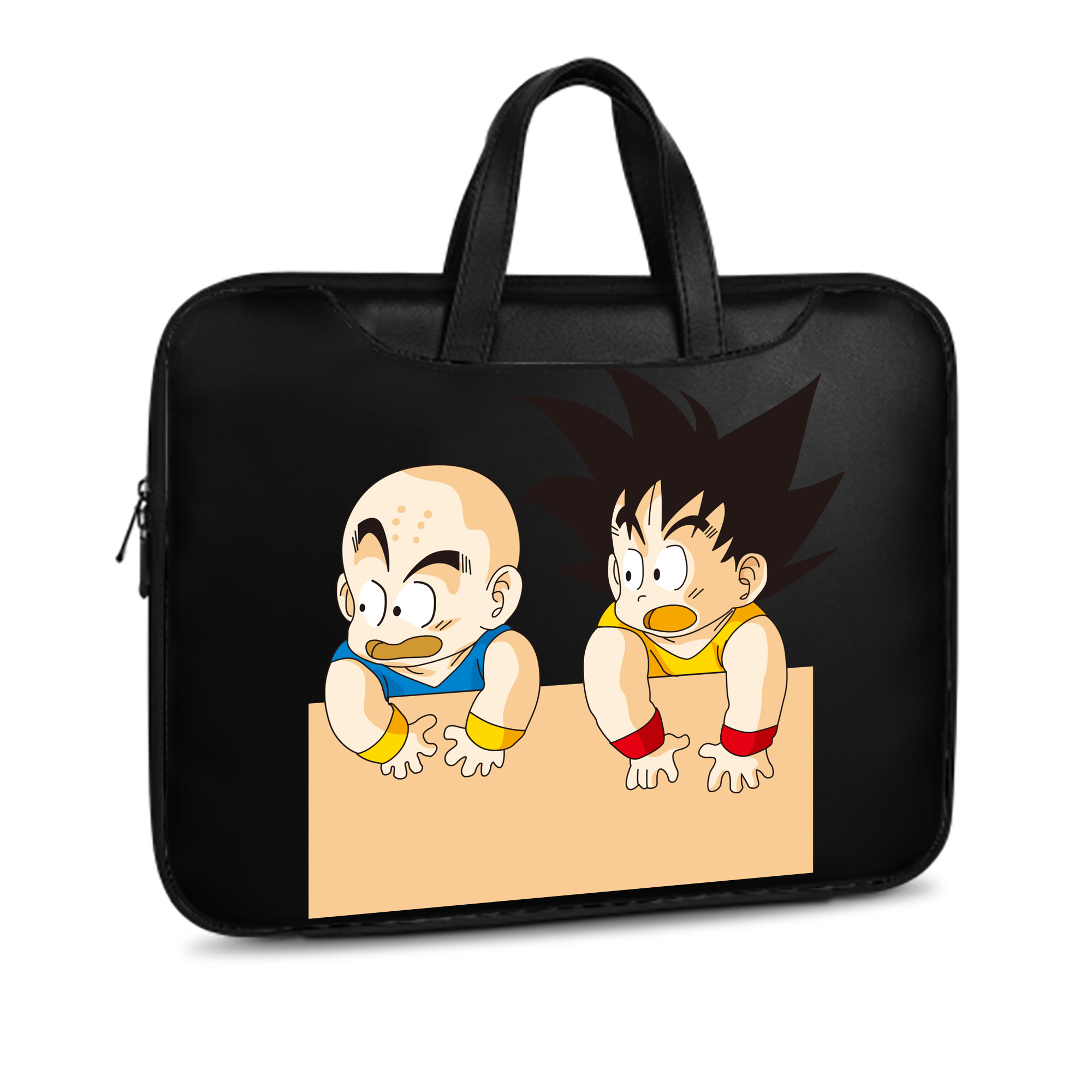 （画像用） ドラゴンボール 孫悟空（そん ごくう）Son Goku カカロット DRAGON BALL Kakarotto レザーラップトップバッグ　ノートパソコンケース