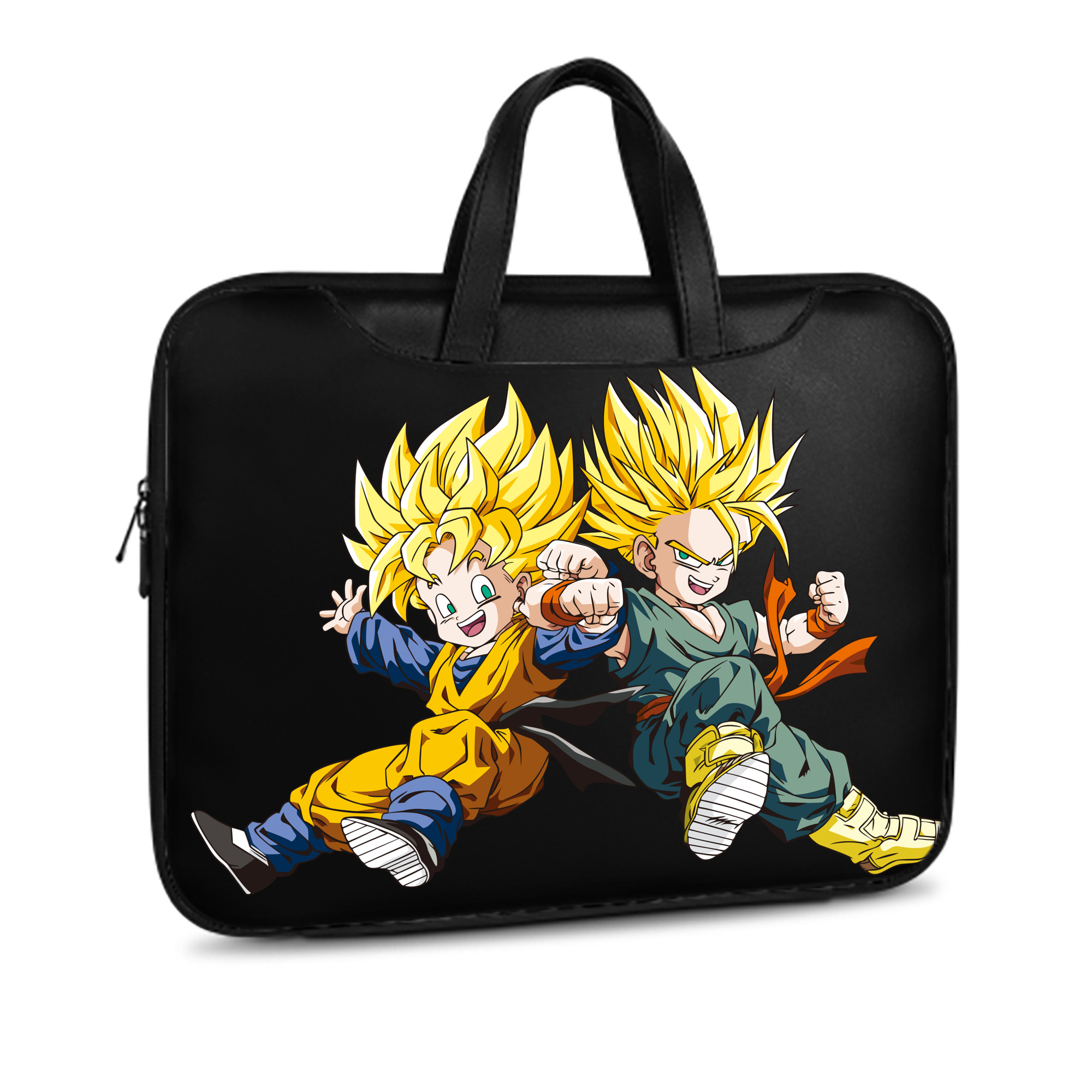 （画像用） ドラゴンボール 孫悟空（そん ごくう）Son Goku カカロット DRAGON BALL Kakarotto レザーラップトップバッグ　ノートパソコンケース