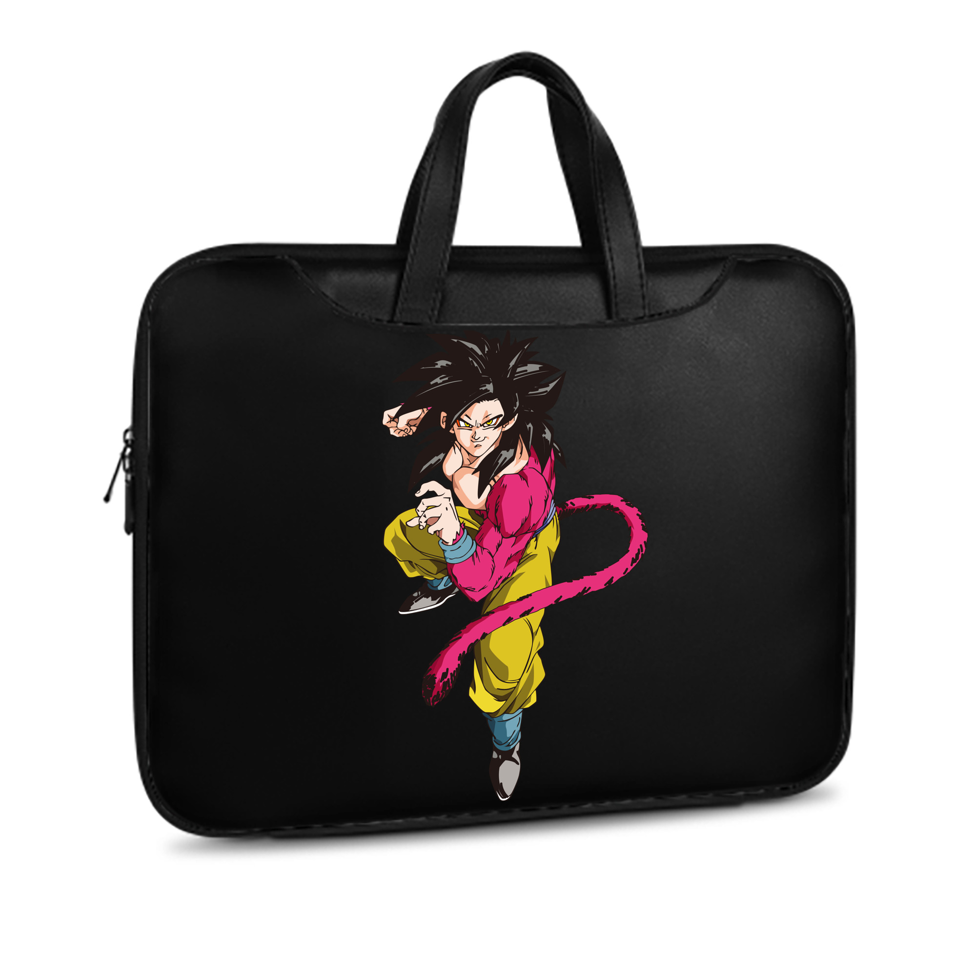 （画像用） ドラゴンボール 孫悟空（そん ごくう）Son Goku カカロット DRAGON BALL Kakarotto レザーラップトップバッグ　ノートパソコンケース