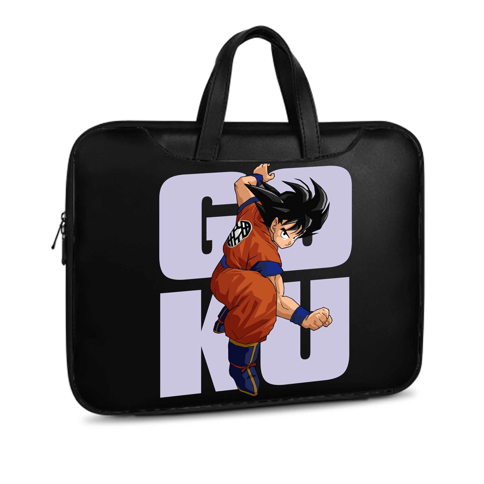 （画像用） ドラゴンボール 孫悟空（そん ごくう）Son Goku カカロット DRAGON BALL Kakarotto レザーラップトップバッグ　ノートパソコンケース