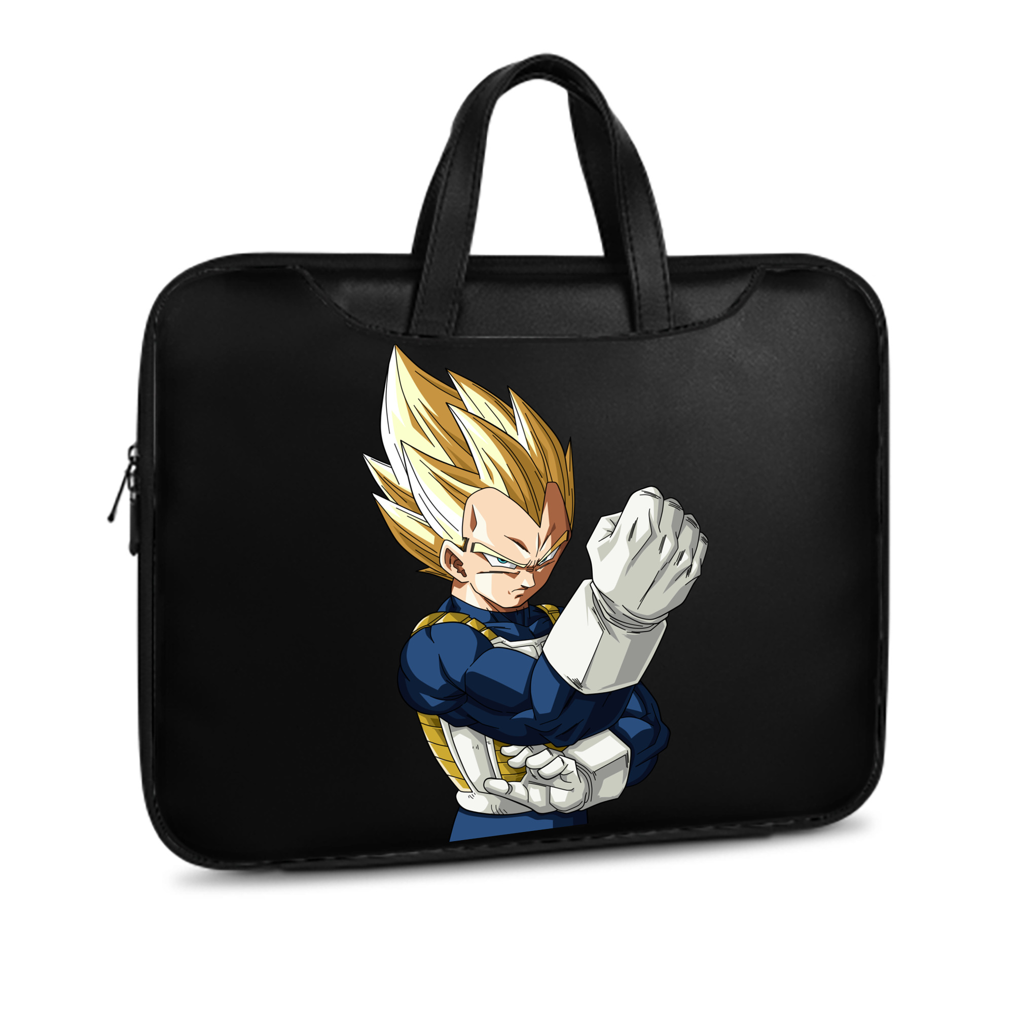 （画像用） ドラゴンボール ベジータ四世（Bejīta Yonsei）DRAGON BALL Vegeta IV レザーラップトップバッグ　ノートパソコンケース