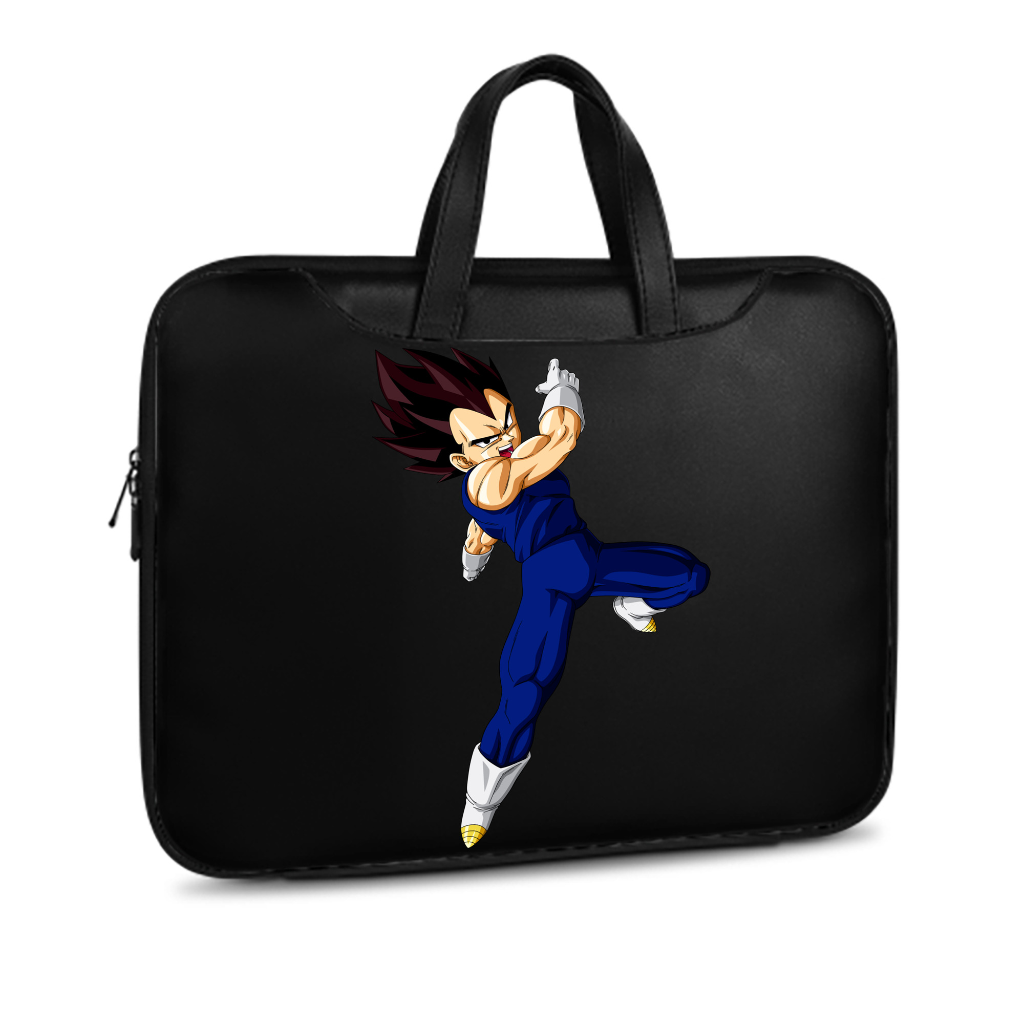（画像用） ドラゴンボール ベジータ四世（Bejīta Yonsei）DRAGON BALL Vegeta IV レザーラップトップバッグ　ノートパソコンケース
