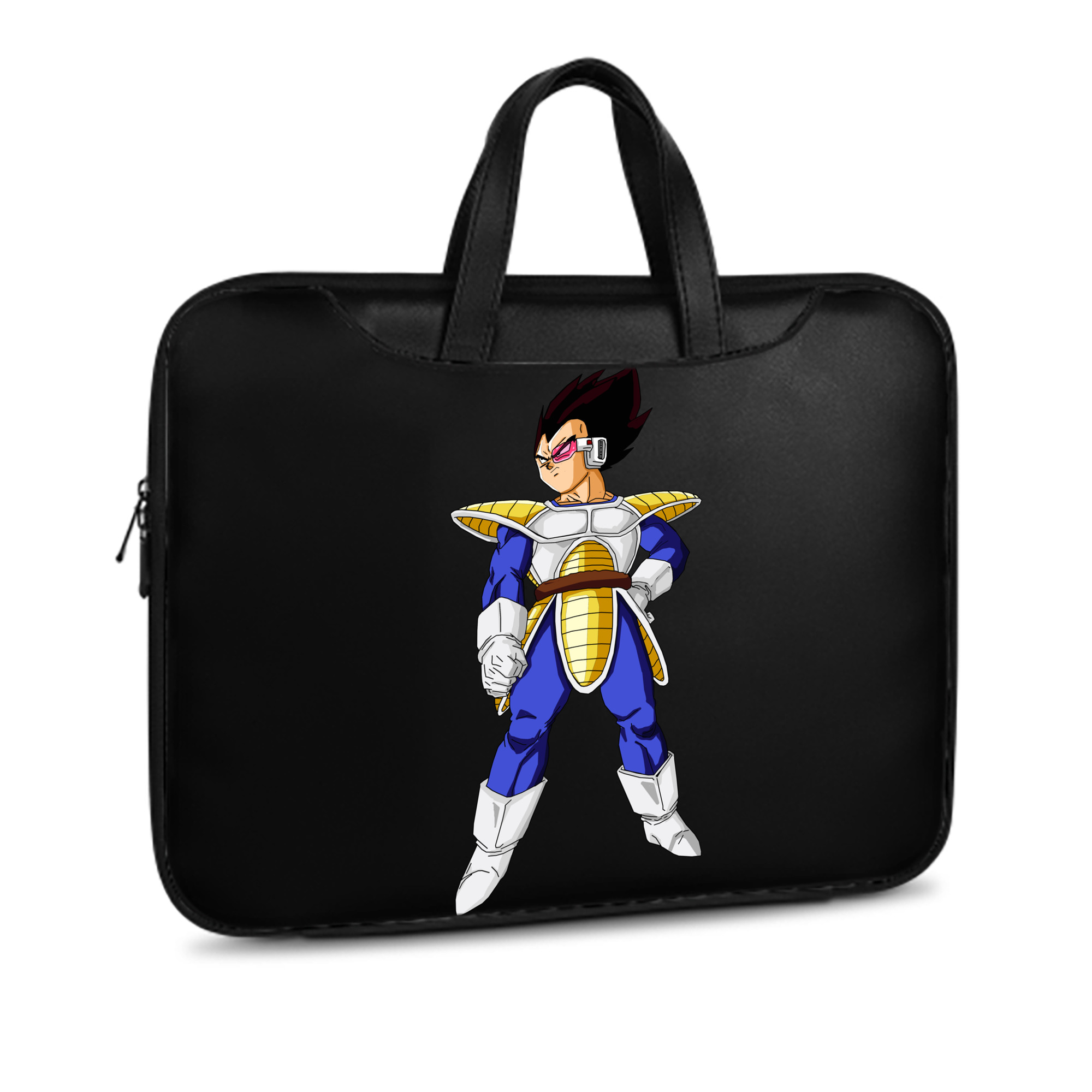 （画像用） ドラゴンボール ベジータ四世（Bejīta Yonsei）DRAGON BALL Vegeta IV レザーラップトップバッグ　ノートパソコンケース