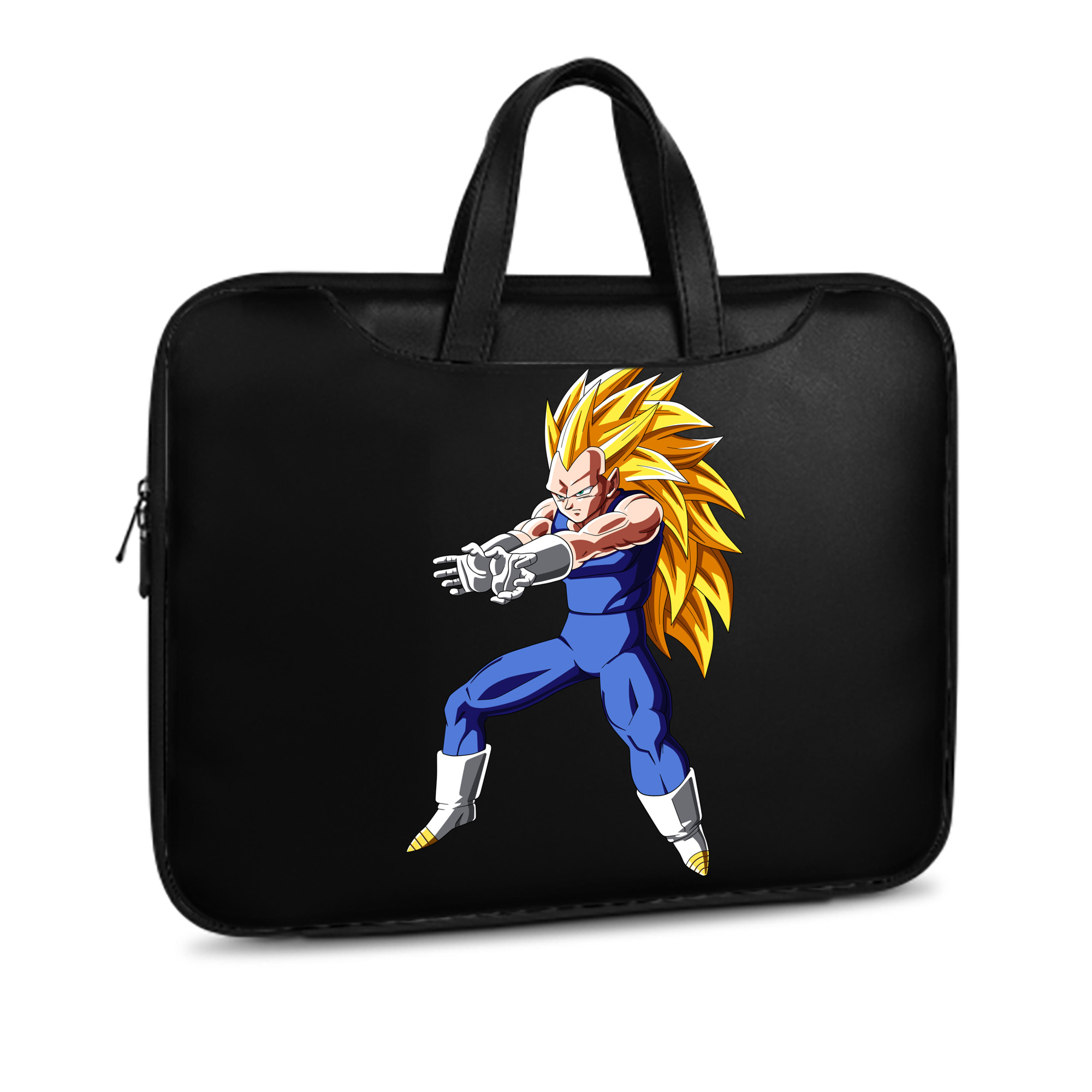 （画像用） ドラゴンボール ベジータ四世（Bejīta Yonsei）DRAGON BALL Vegeta IV レザーラップトップバッグ　ノートパソコンケース