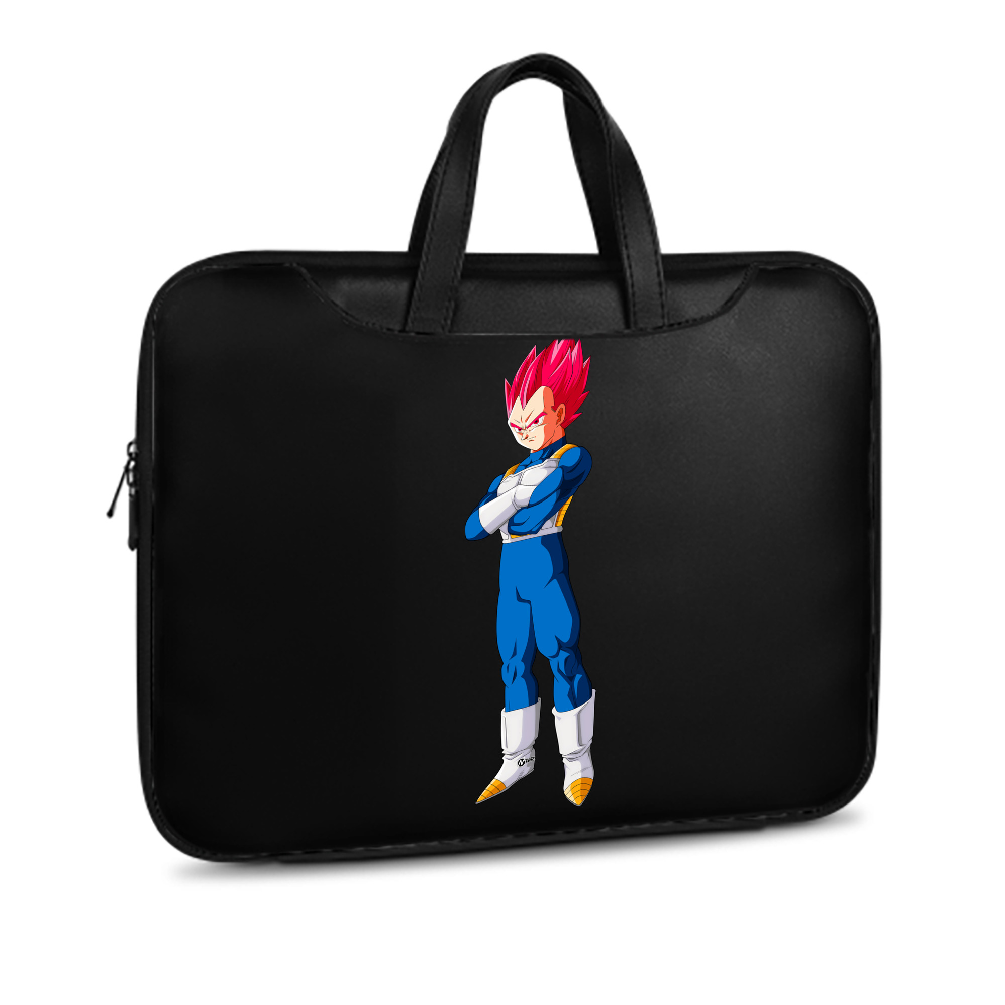 （画像用） ドラゴンボール ベジータ四世（Bejīta Yonsei）DRAGON BALL Vegeta IV レザーラップトップバッグ　ノートパソコンケース