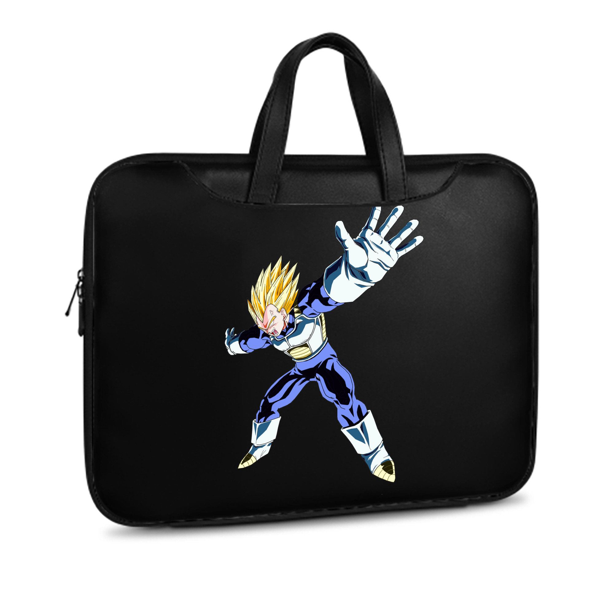 （画像用） ドラゴンボール ベジータ四世（Bejīta Yonsei）DRAGON BALL Vegeta IV レザーラップトップバッグ　ノートパソコンケース