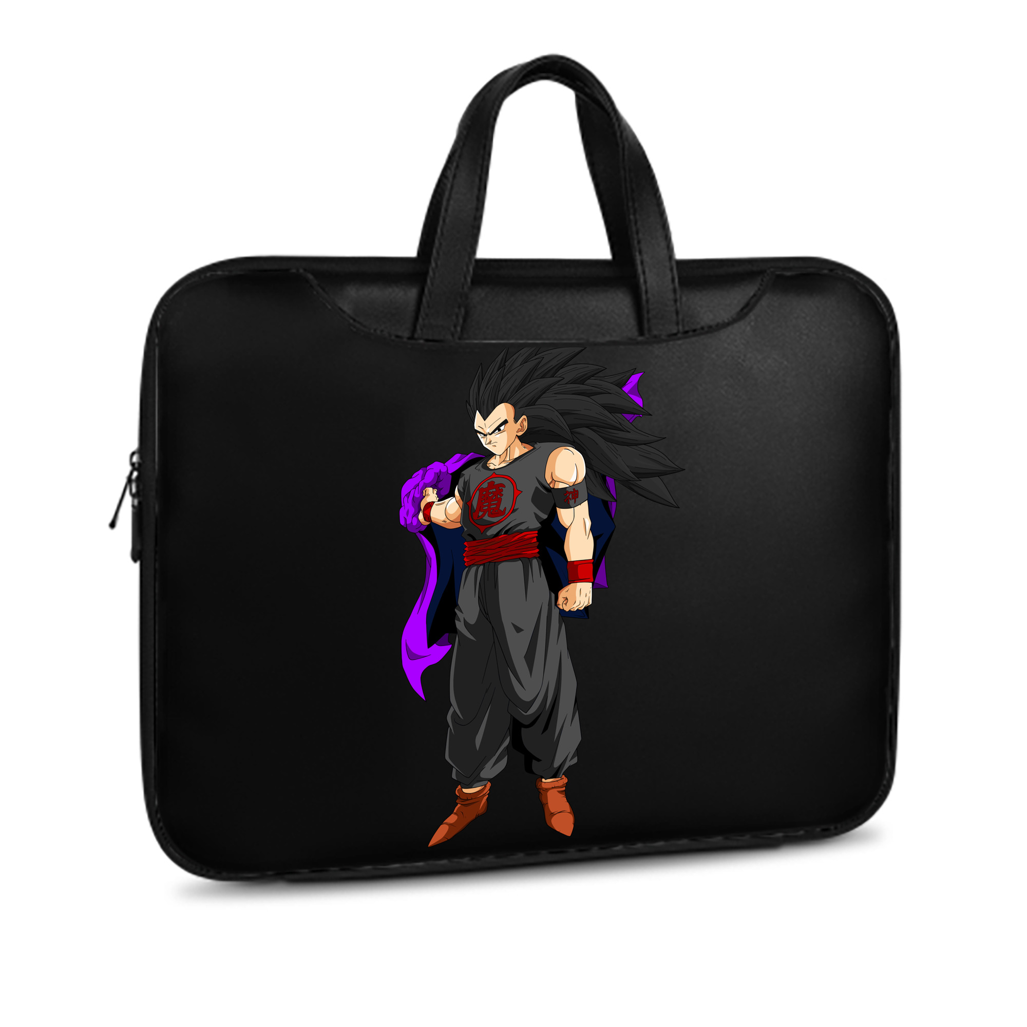 （画像用） ドラゴンボール ベジータ四世（Bejīta Yonsei）DRAGON BALL Vegeta IV レザーラップトップバッグ　ノートパソコンケース