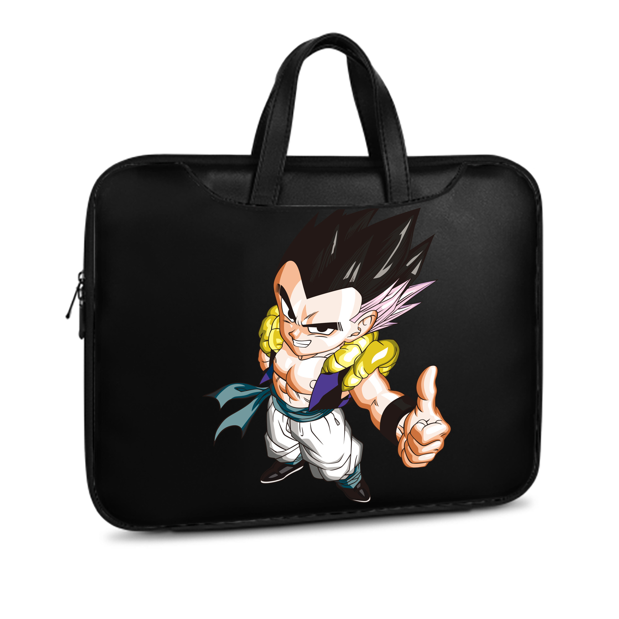 （画像用） ドラゴンボール ベジータ四世（Bejīta Yonsei）DRAGON BALL Vegeta IV レザーラップトップバッグ　ノートパソコンケース