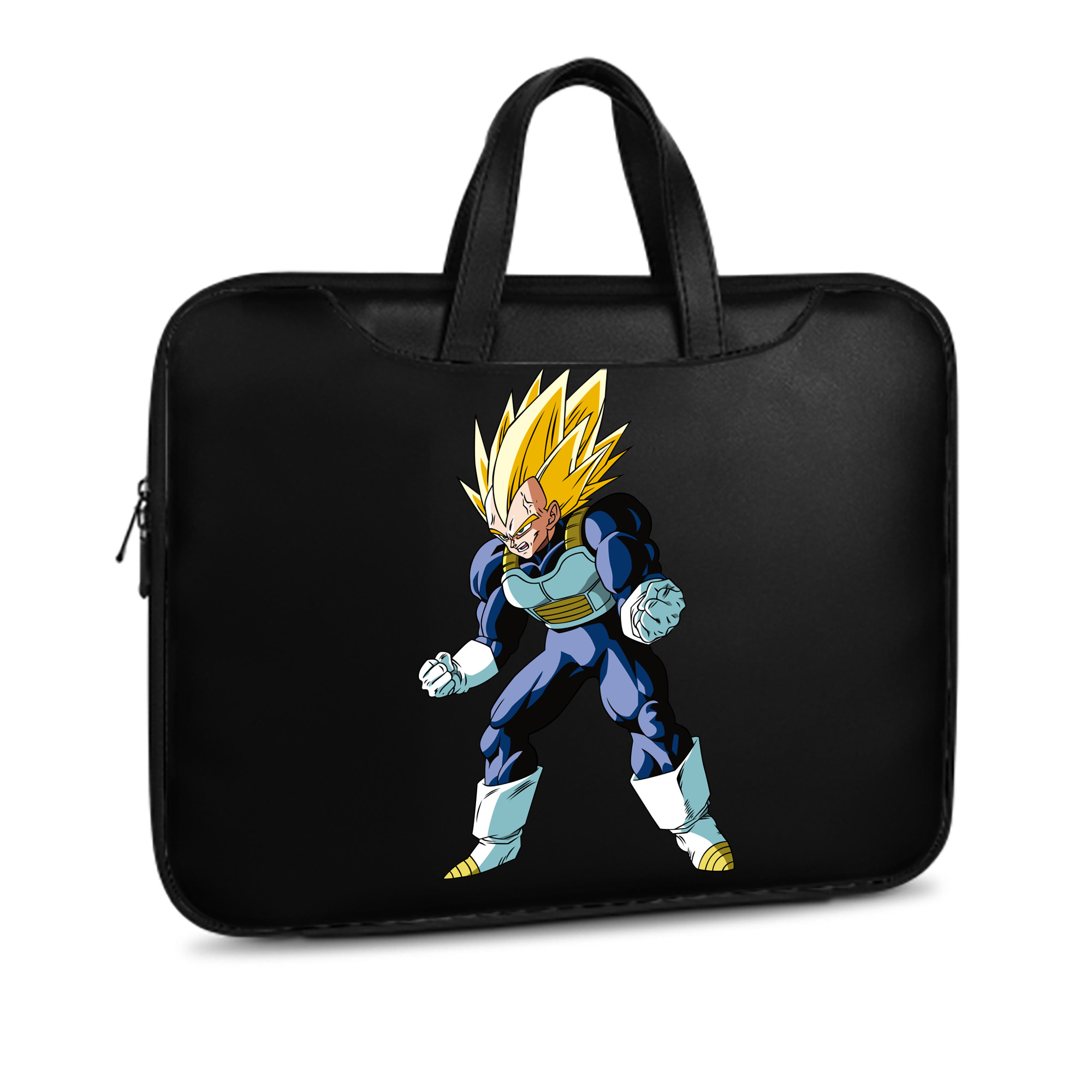 （画像用） ドラゴンボール ベジータ四世（Bejīta Yonsei）DRAGON BALL Vegeta IV レザーラップトップバッグ　ノートパソコンケース