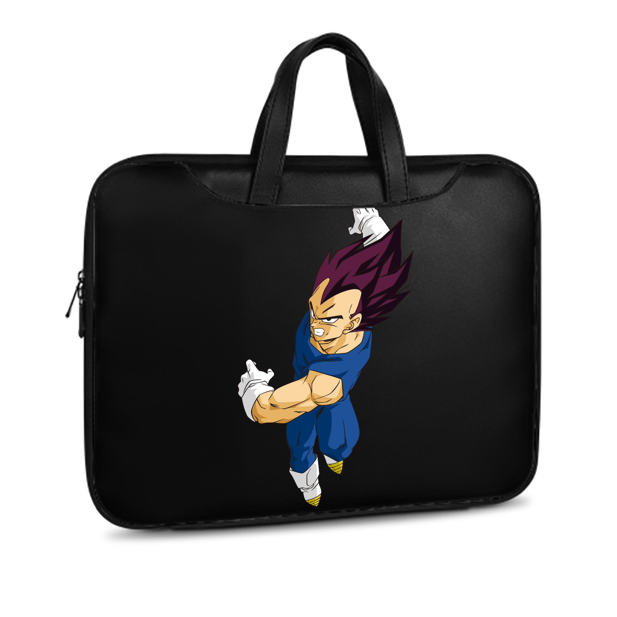 （画像用） ドラゴンボール ベジータ四世（Bejīta Yonsei）DRAGON BALL Vegeta IV レザーラップトップバッグ　ノートパソコンケース