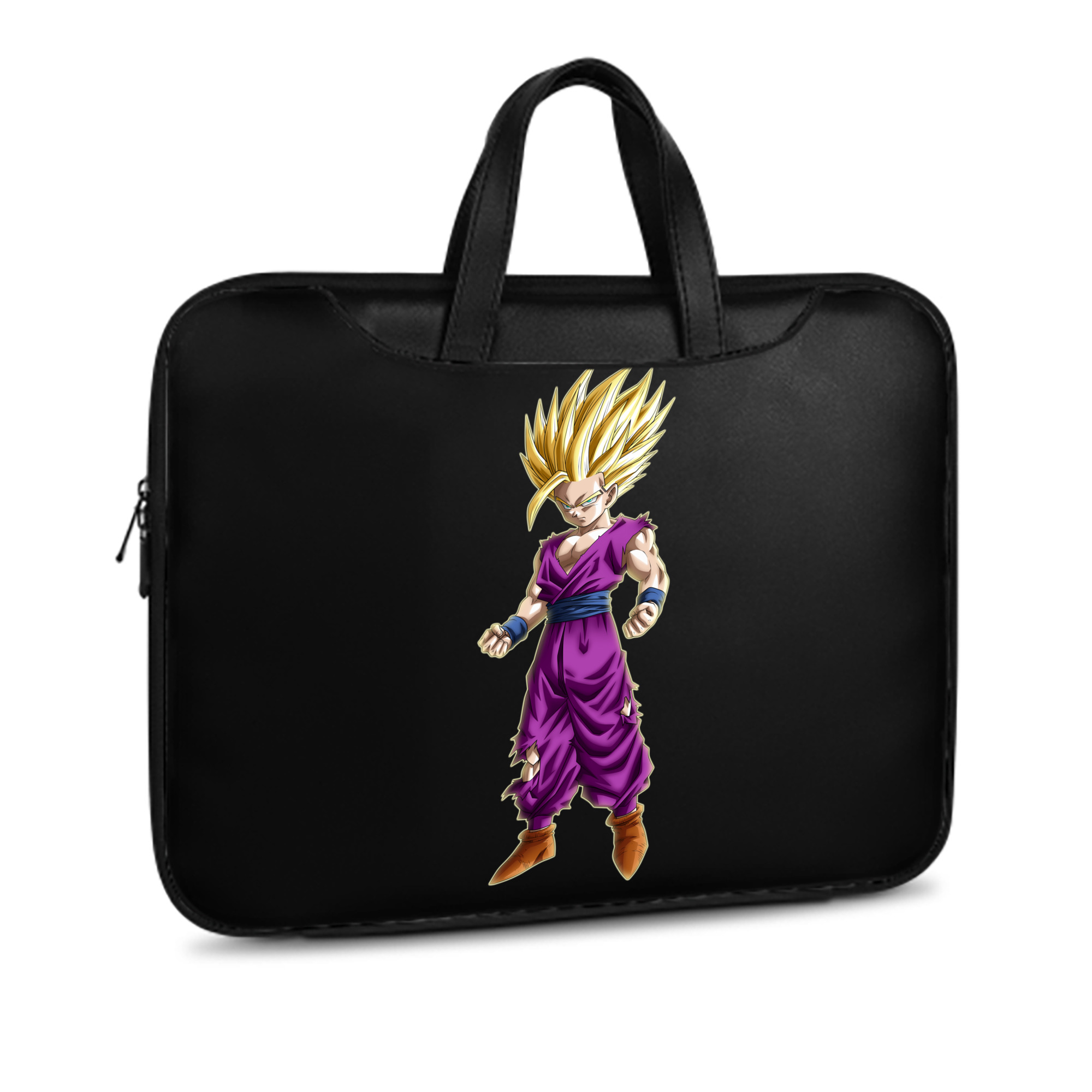 （画像用） ドラゴンボール 孫 悟飯（そんごはん）DRAGON BALL Son Gohan レザーラップトップバッグ　ノートパソコンケース