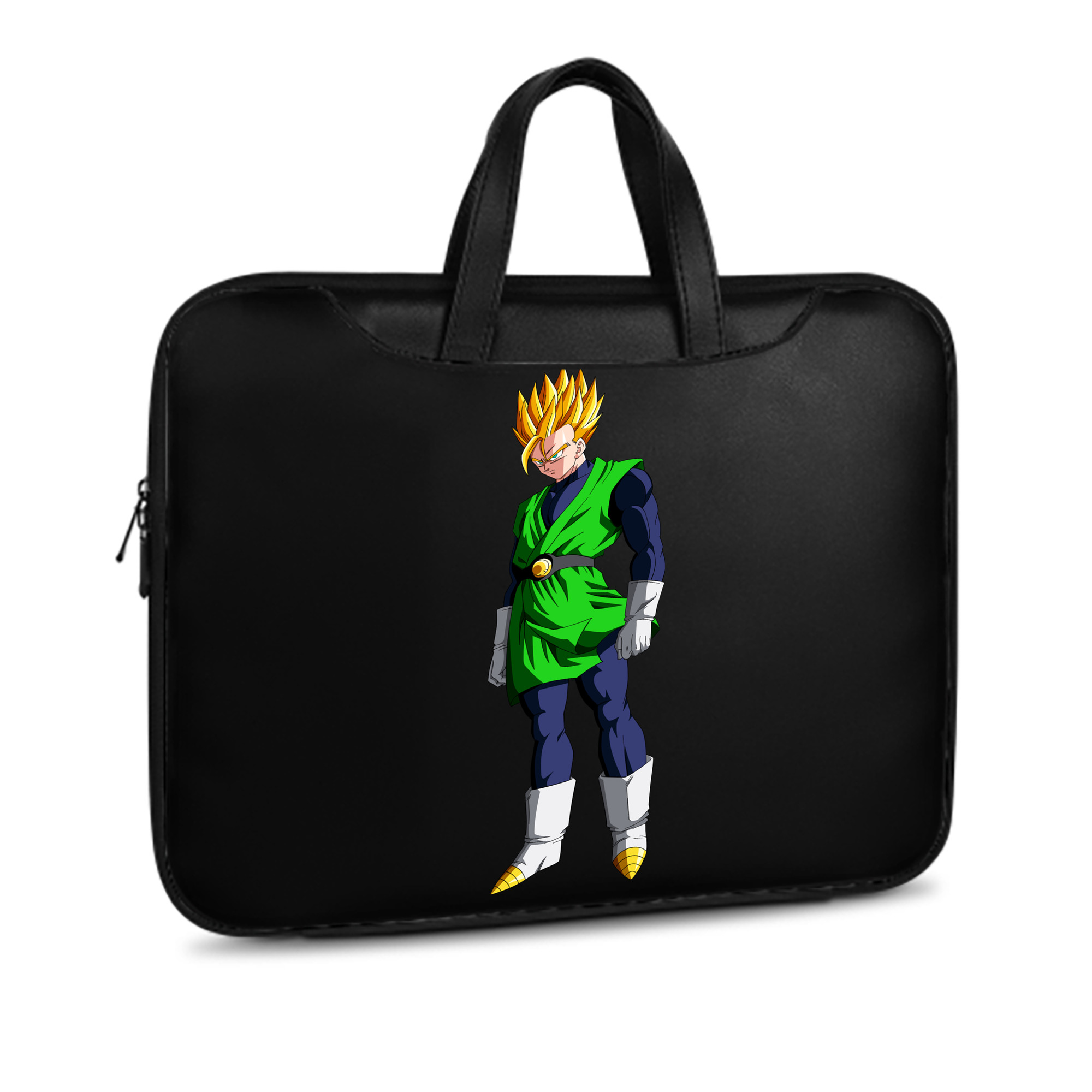 （画像用） ドラゴンボール 孫 悟飯（そんごはん）DRAGON BALL Son Gohan レザーラップトップバッグ　ノートパソコンケース