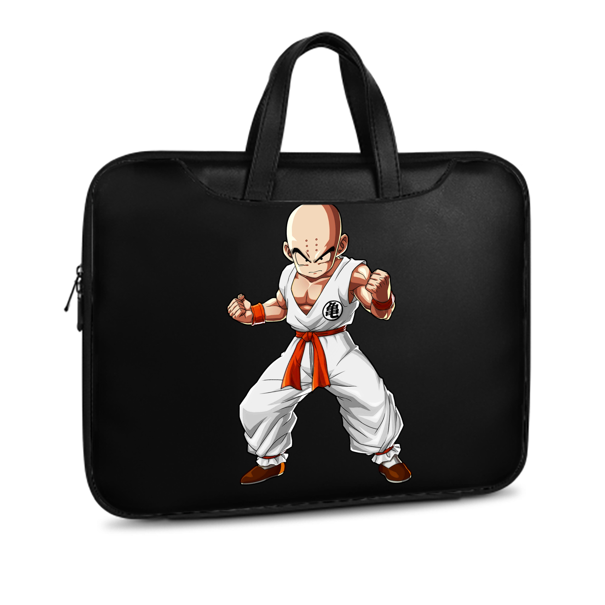 （画像用） ドラゴンボール クリリン DRAGON BALL krillin レザーラップトップバッグ　ノートパソコンケース