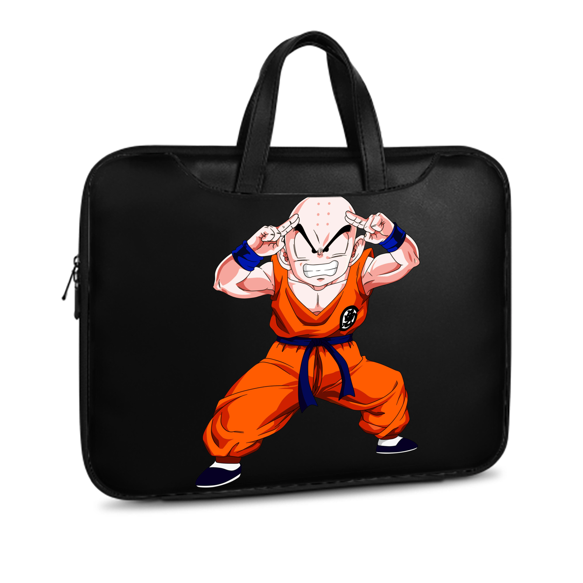 （画像用） ドラゴンボール クリリン DRAGON BALL krillin レザーラップトップバッグ　ノートパソコンケース