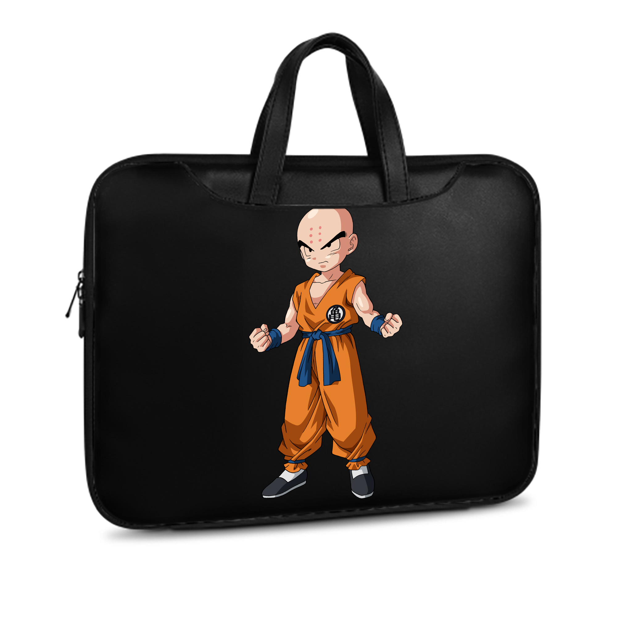 （画像用） ドラゴンボール クリリン DRAGON BALL krillin レザーラップトップバッグ　ノートパソコンケース