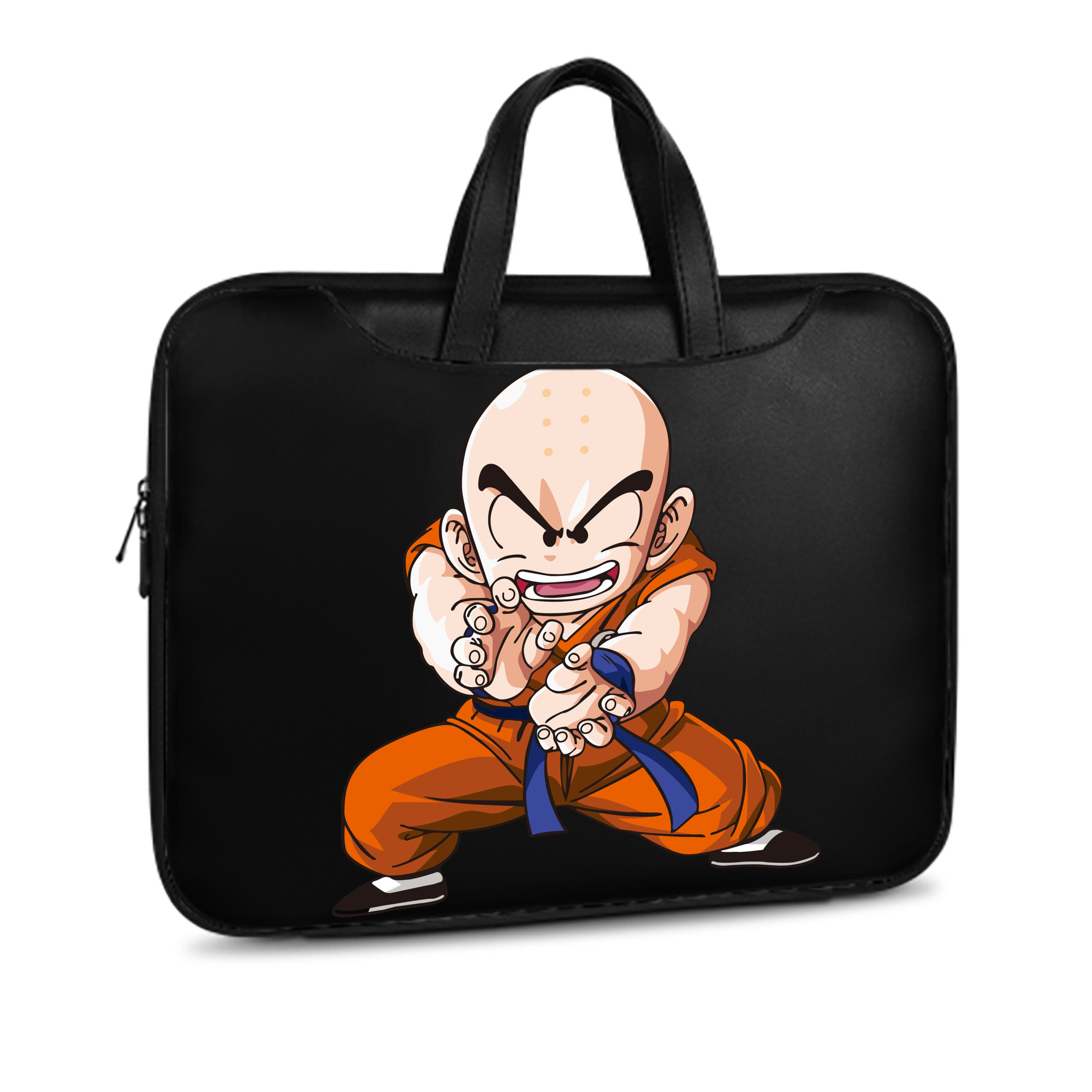 （画像用） ドラゴンボール クリリン DRAGON BALL krillin レザーラップトップバッグ　ノートパソコンケース