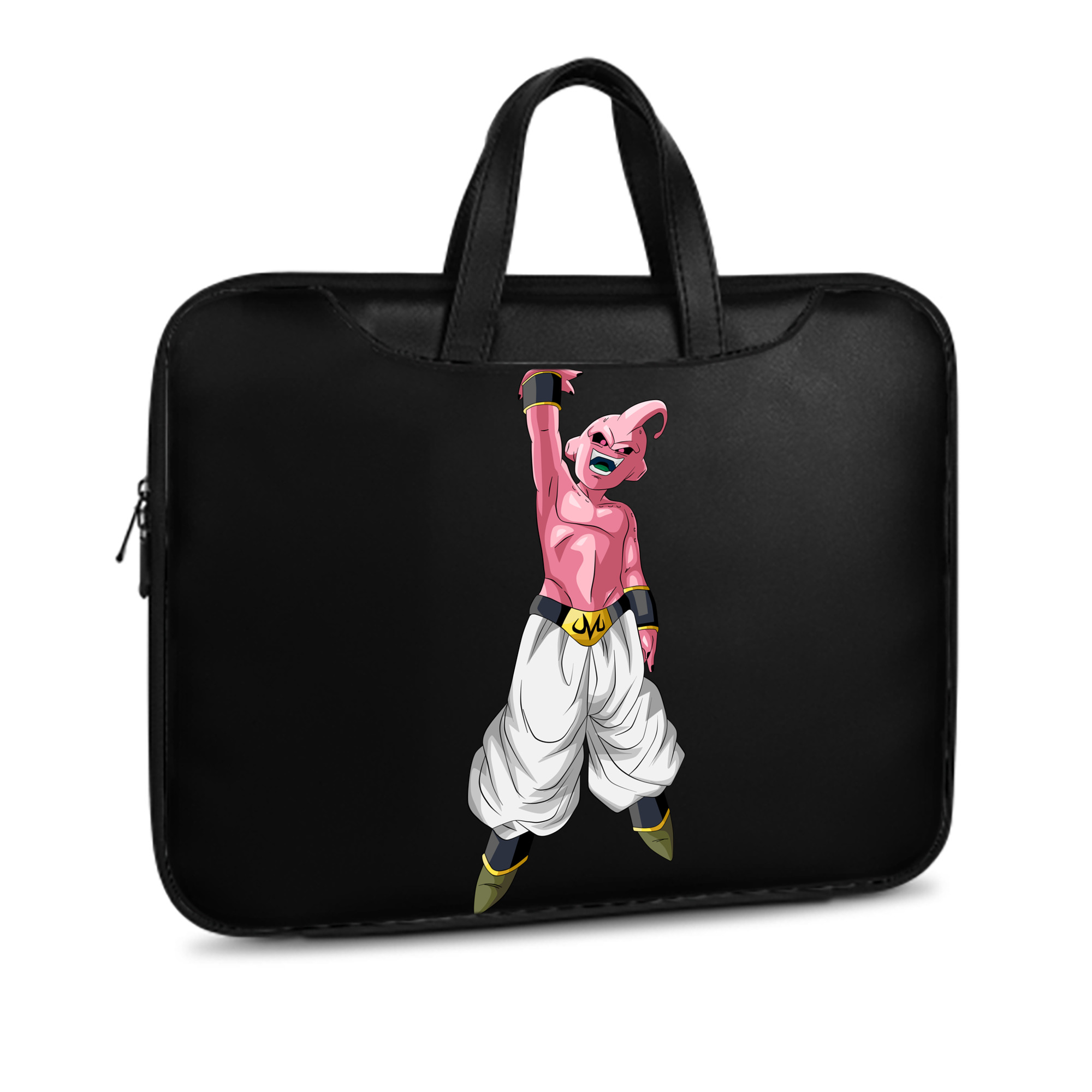 （画像用） ドラゴンボール 魔人ブウ DRAGON BALL Majin Buu レザーラップトップバッグ　ノートパソコンケース