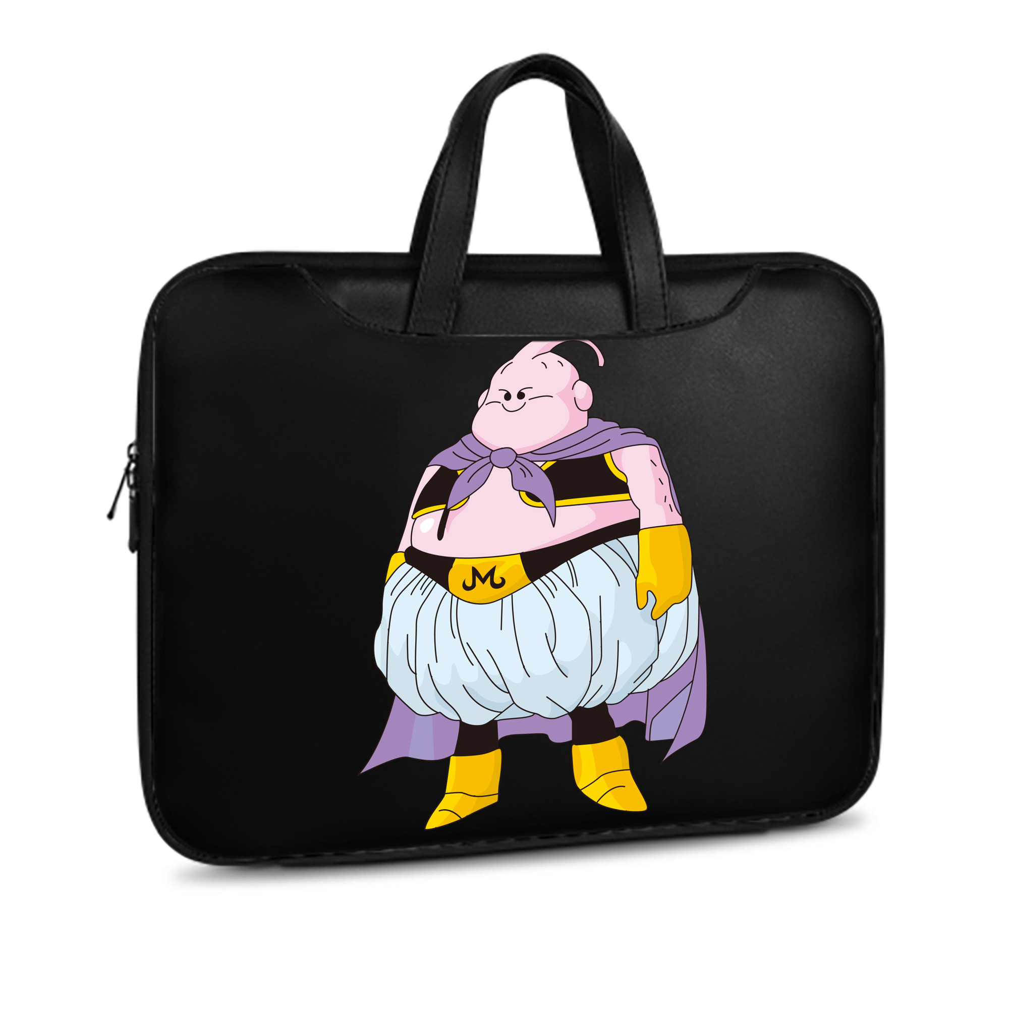 （画像用） ドラゴンボール 魔人ブウ DRAGON BALL Majin Buu レザーラップトップバッグ　ノートパソコンケース