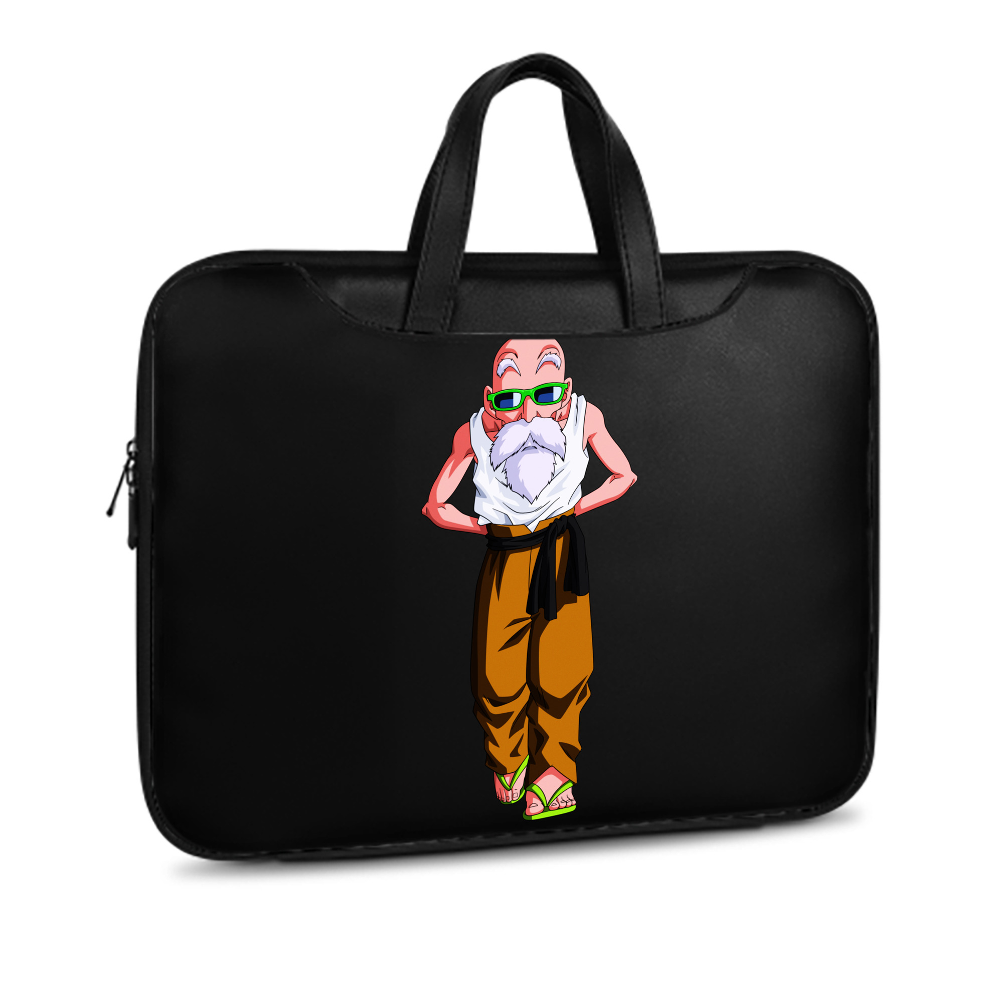 （画像用） ドラゴンボール 亀仙人（かめせんにん） DRAGON BALL Master Roshi Kame Sennin レザーラップトップバッグ　ノートパソコンケース