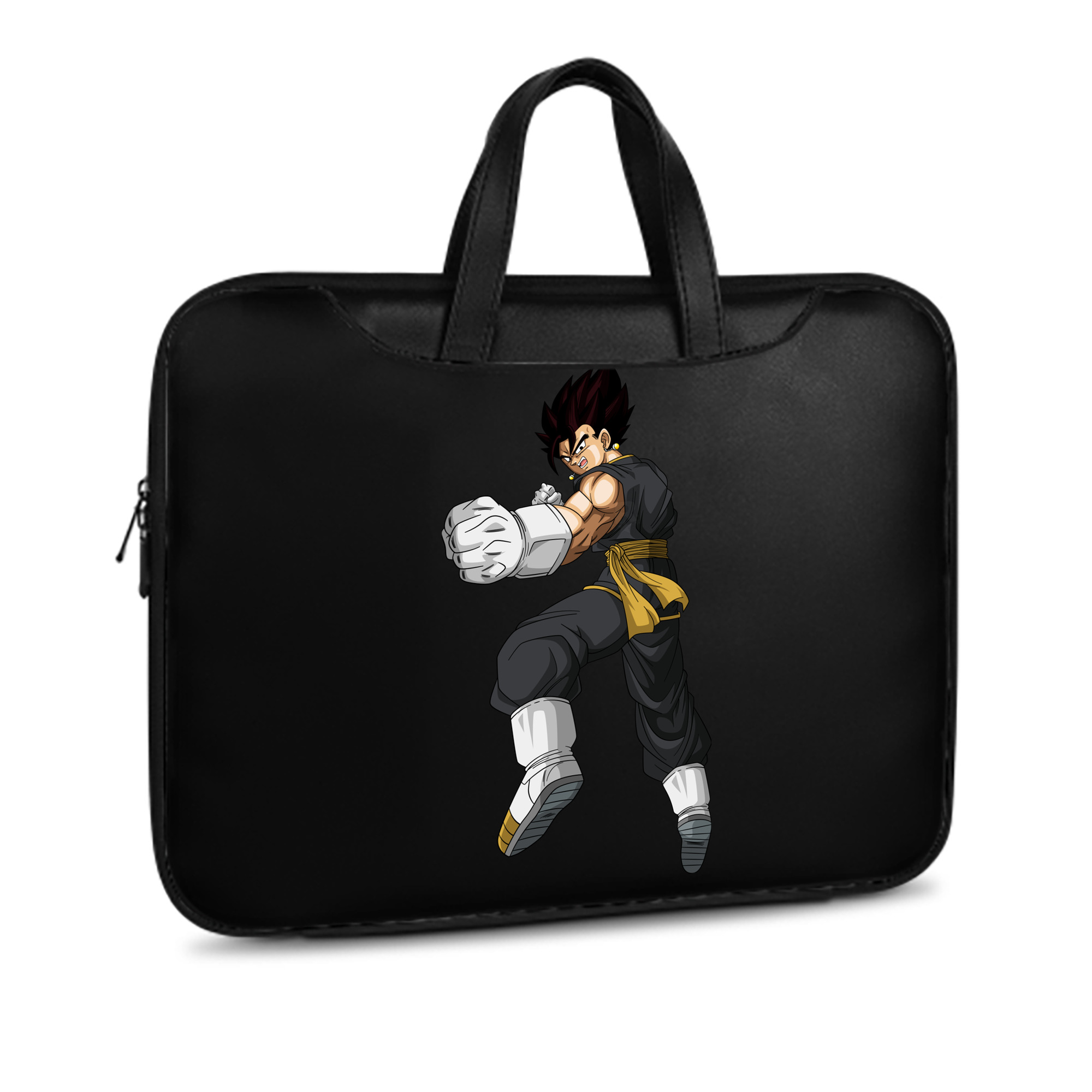 （画像用） ドラゴンボール ベジット DRAGON BALL Vegetto レザーラップトップバッグ　ノートパソコンケース