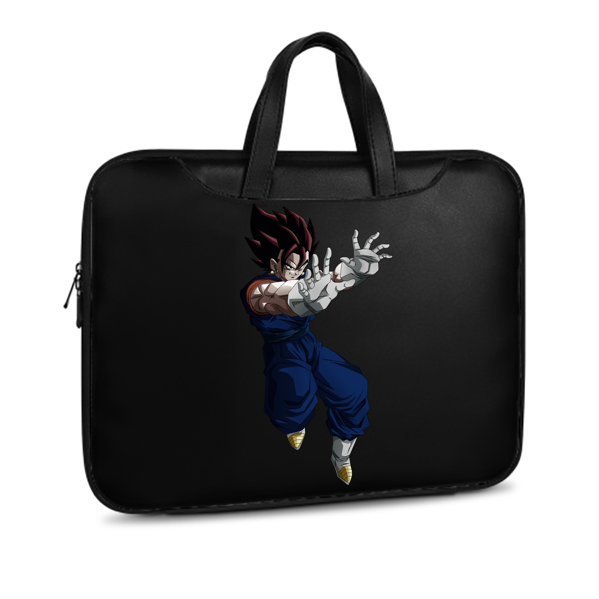 （画像用） ドラゴンボール ベジット DRAGON BALL Vegetto レザーラップトップバッグ　ノートパソコンケース