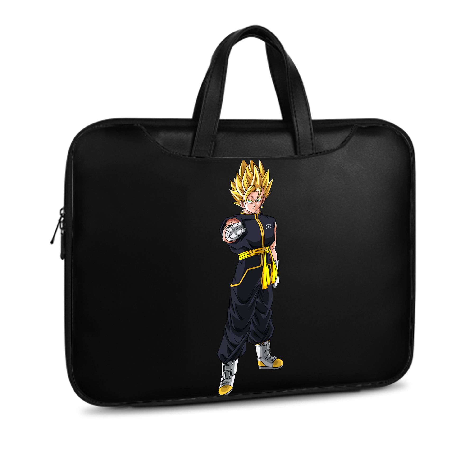 （画像用） ドラゴンボール ベジット DRAGON BALL Vegetto レザーラップトップバッグ　ノートパソコンケース