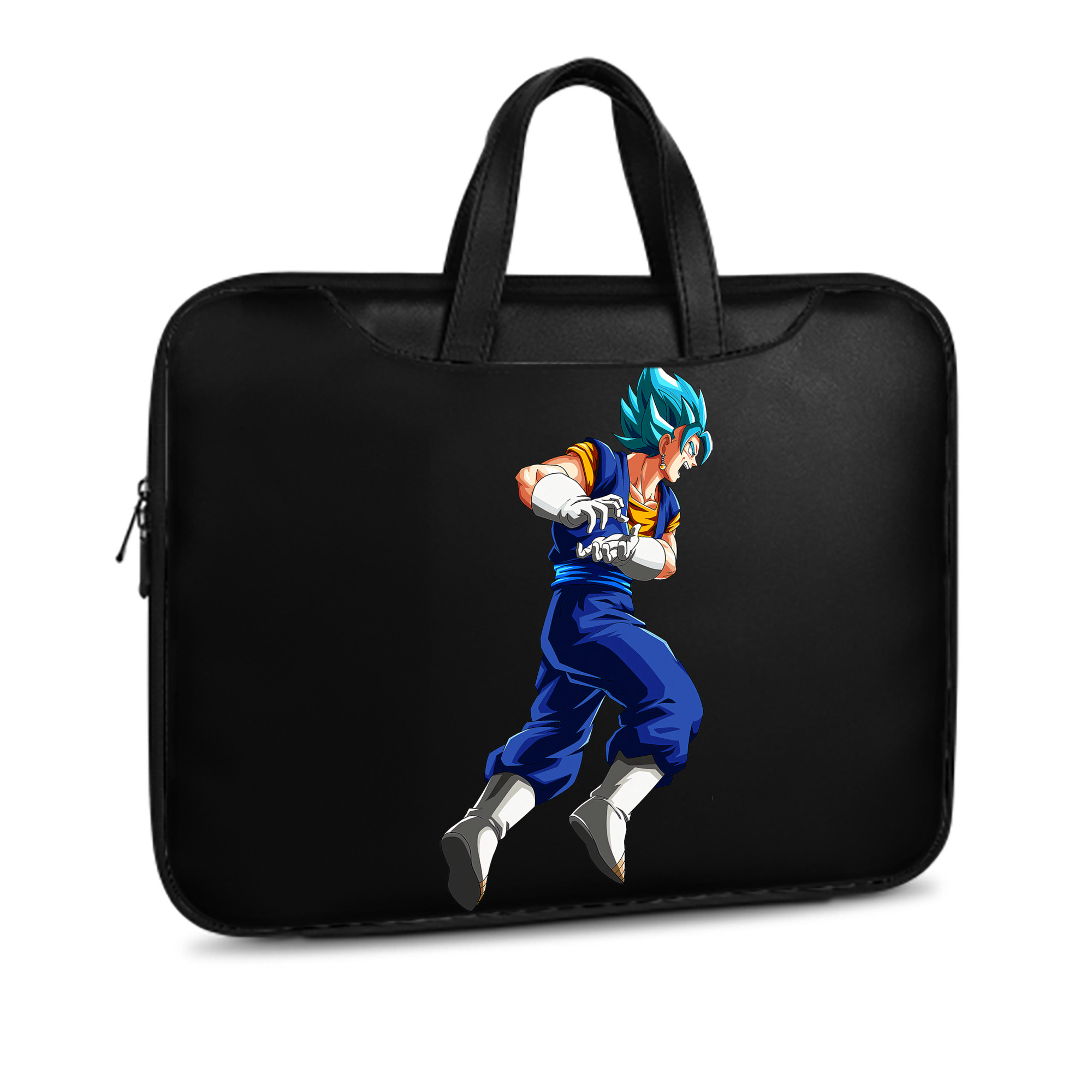 （画像用） ドラゴンボール ベジット DRAGON BALL Vegetto レザーラップトップバッグ　ノートパソコンケース